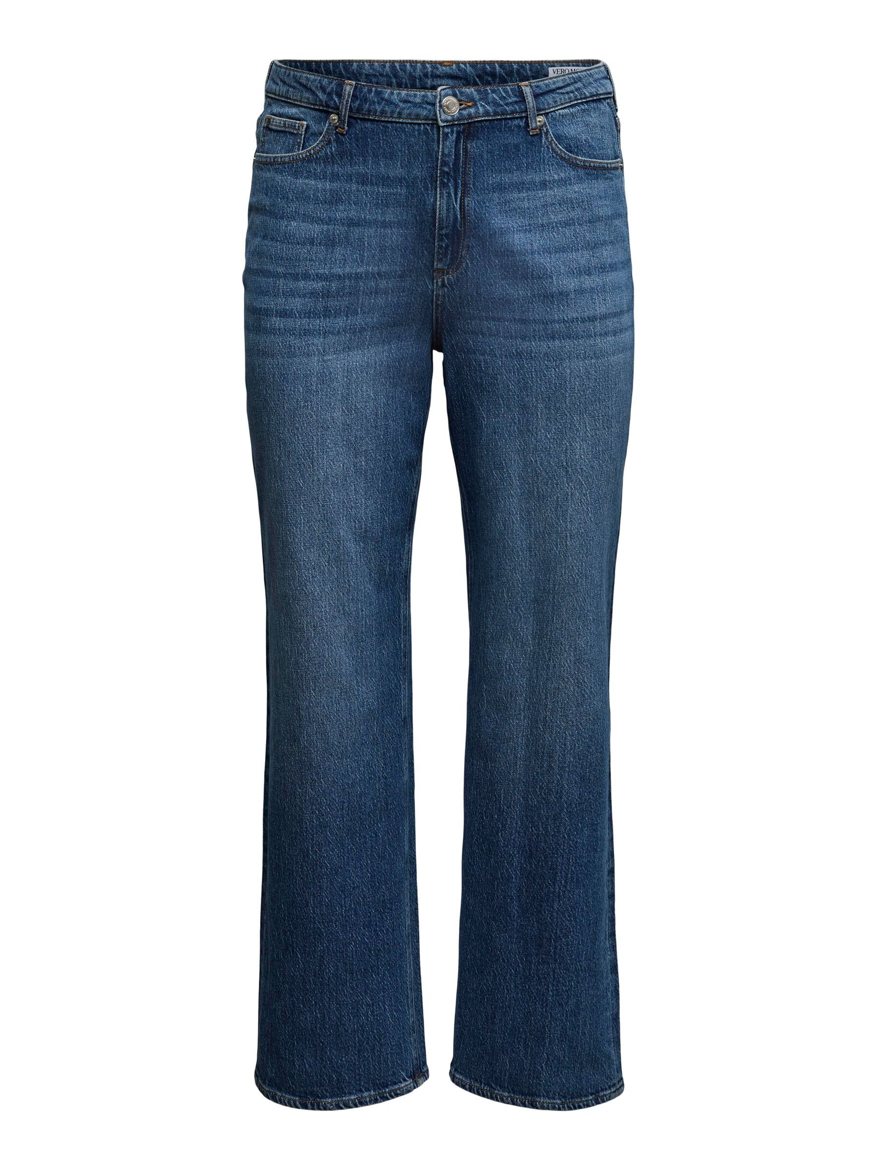 Vero Moda Curve High-waist-Jeans »VMCTESSA HR WIDE J RA380 GA CUR NOOS«