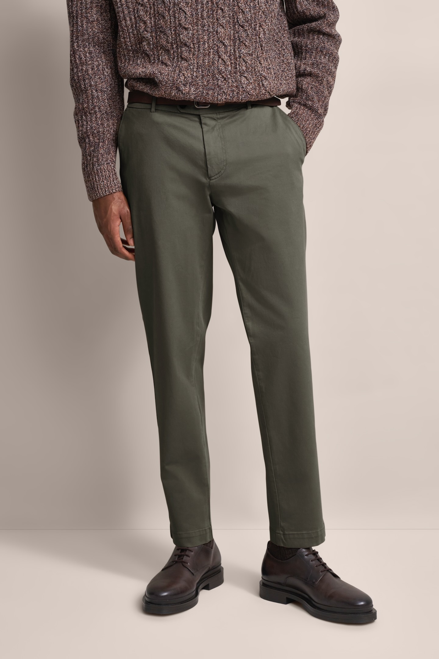 Image of bugatti Stoffhose aus einem Baumwoll-Elasthan-Mix