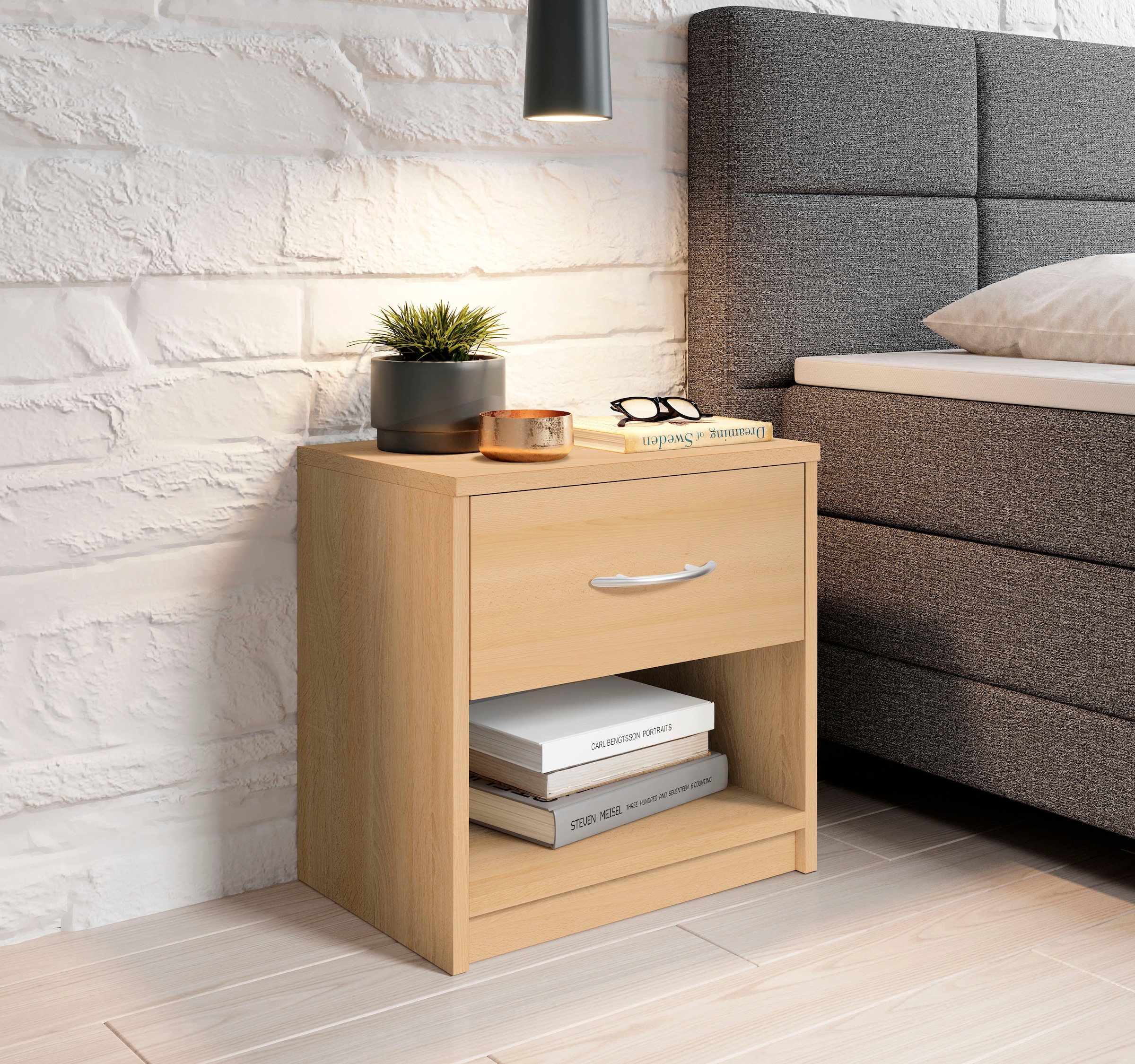 Schlafkontor Table de nuit »Pepe« Largeur 39 cm