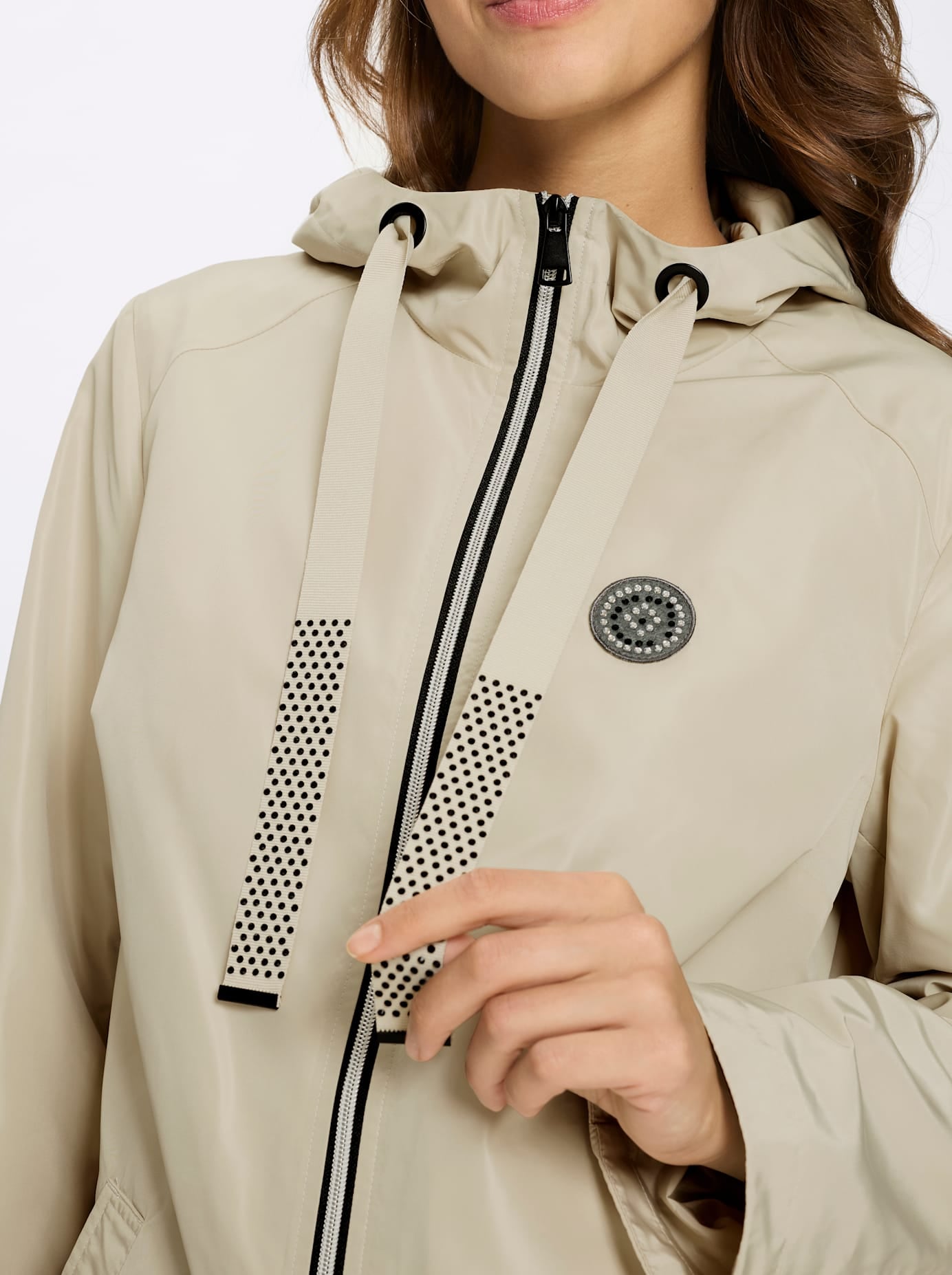 Inspirationen Outdoorjacke mit Kapuze