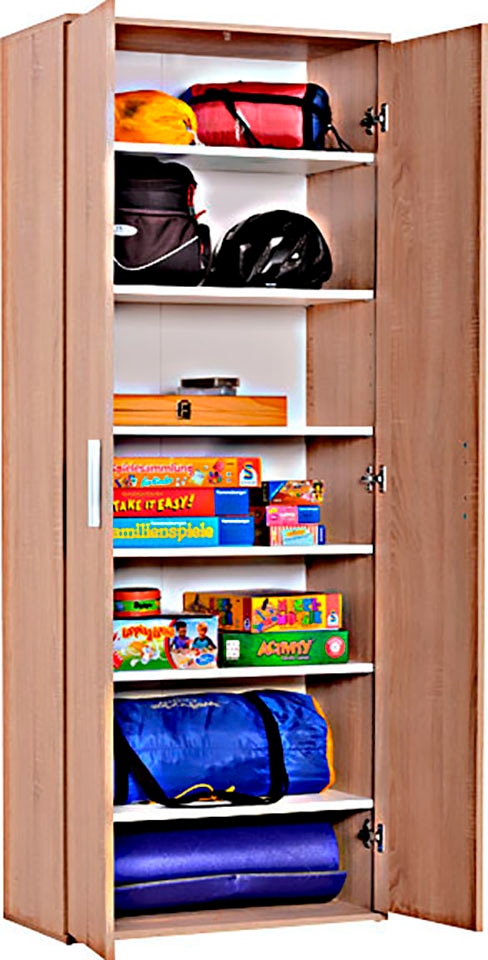 Procontour Armoire multi-usages »Haushaltsschrank Clara« hauteur 167cm avec étagères réglables en hauteur