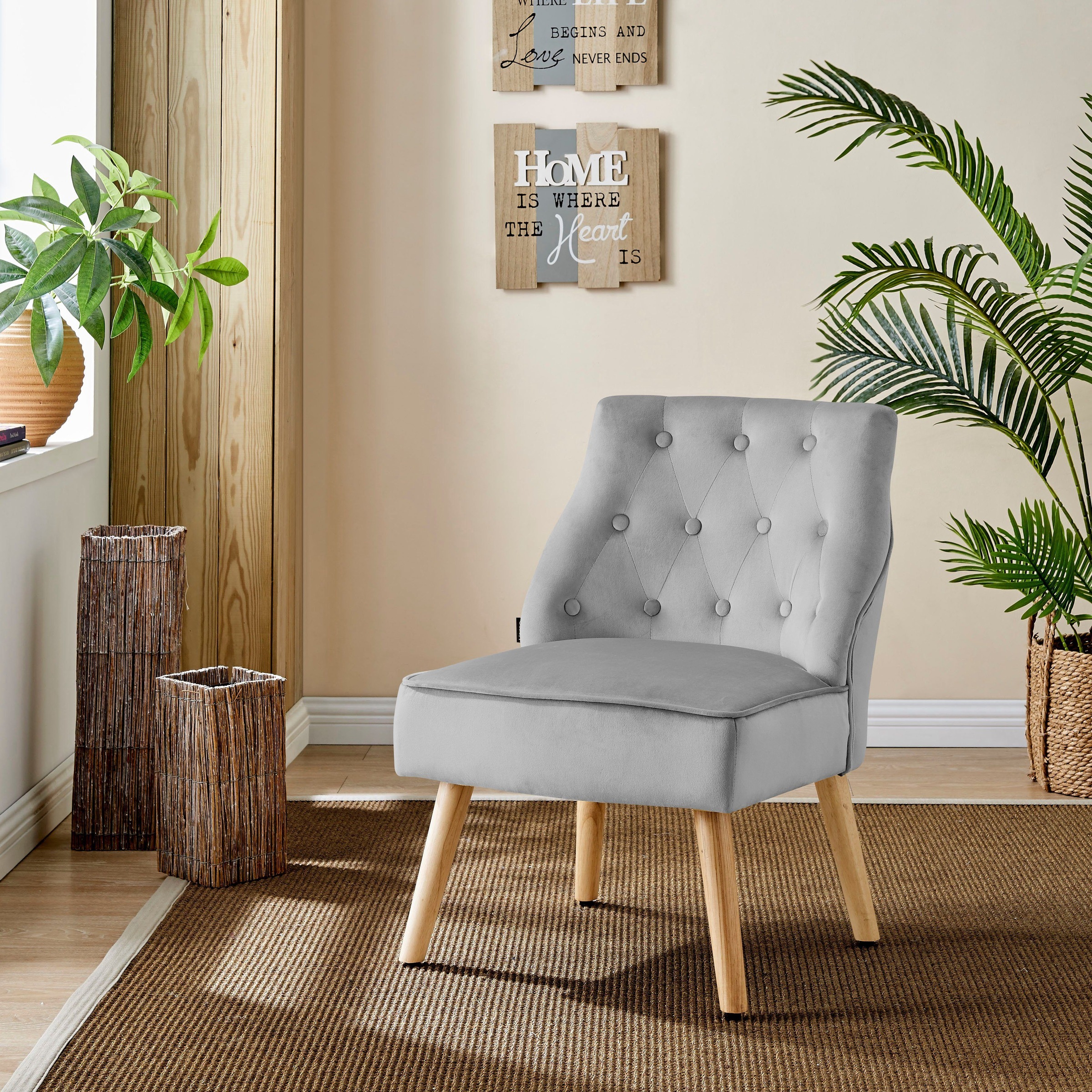 Image of Home affaire Esszimmersessel »Emery«, 2er Set, aus schönem weichen Samtvelours Bezug, Sitzhöhe 42 cm bei Ackermann Versand Schweiz