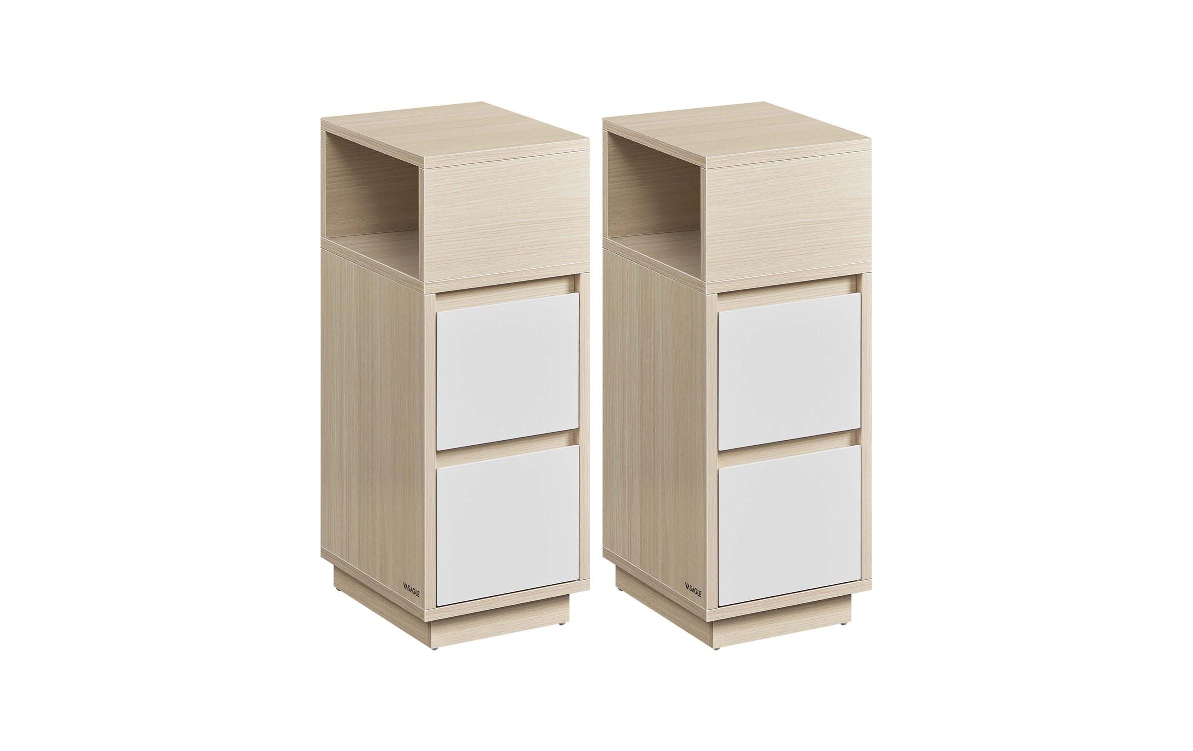 Image of VASAGLE Nachttisch "2er Set 25 x 65 cm"