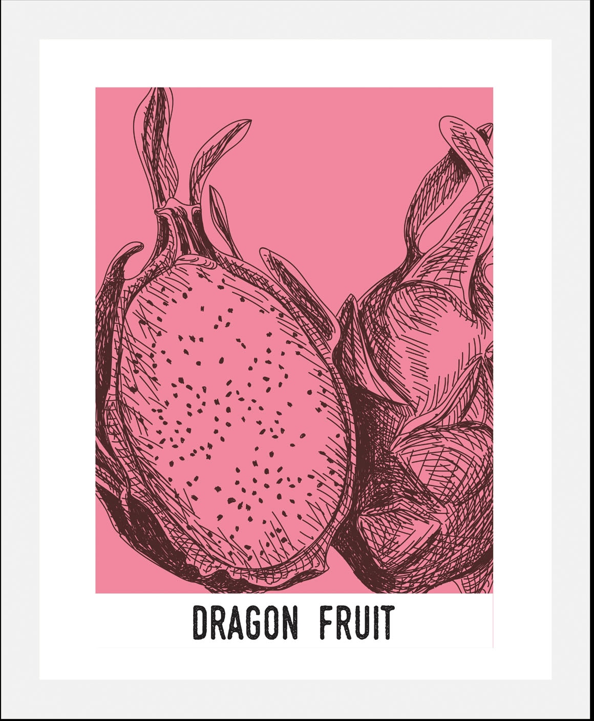 queence Bild »Dragon Fruit«, (1 St.), gerahmt