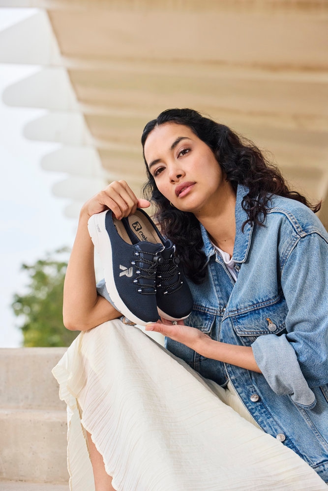 Rieker Sabot  sabot, chaussure d'été, chausson avec semelle intérieure MemoSoft