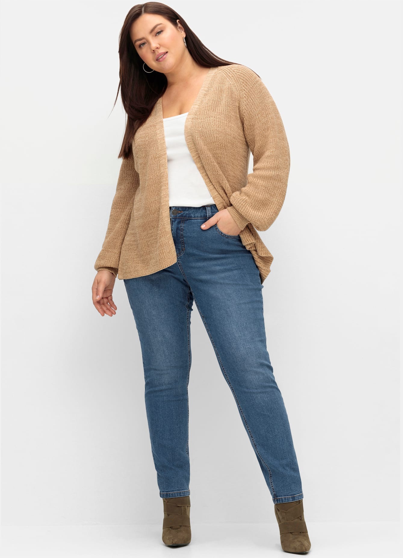 Sheego Bequeme Jeans, (1 tlg.)