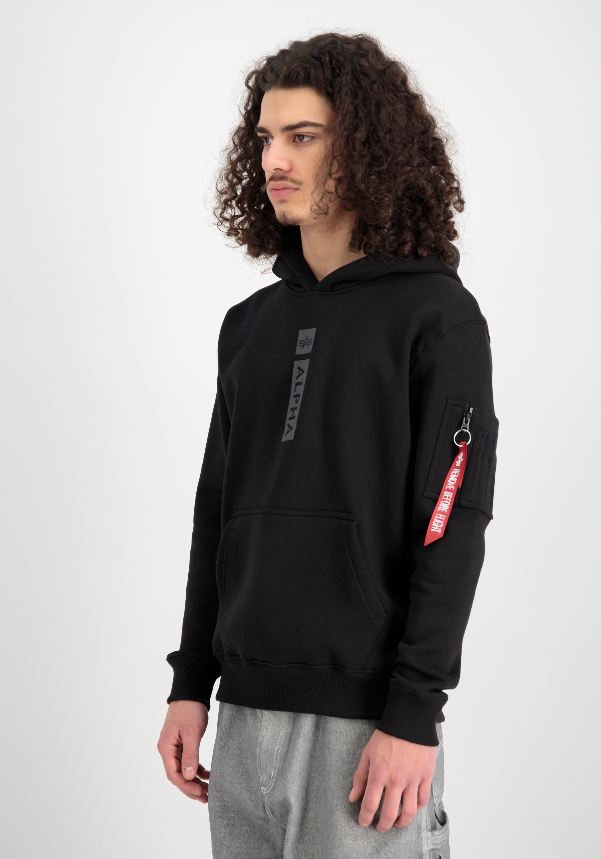 Alpha Industries Hoodie »Alpha Industries Men - Hoodies Alpha Puff Print Hoodie«