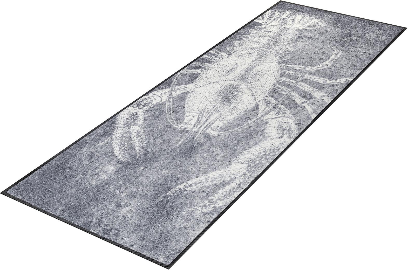 Image of wash+dry by Kleen-Tex Küchenläufer »Lobster«, rechteckig, 7 mm Höhe, Motiv Hummer, rutschhemmend, In- und Outdoor geeignet, waschbar, Küche bei Ackermann Versand Schweiz