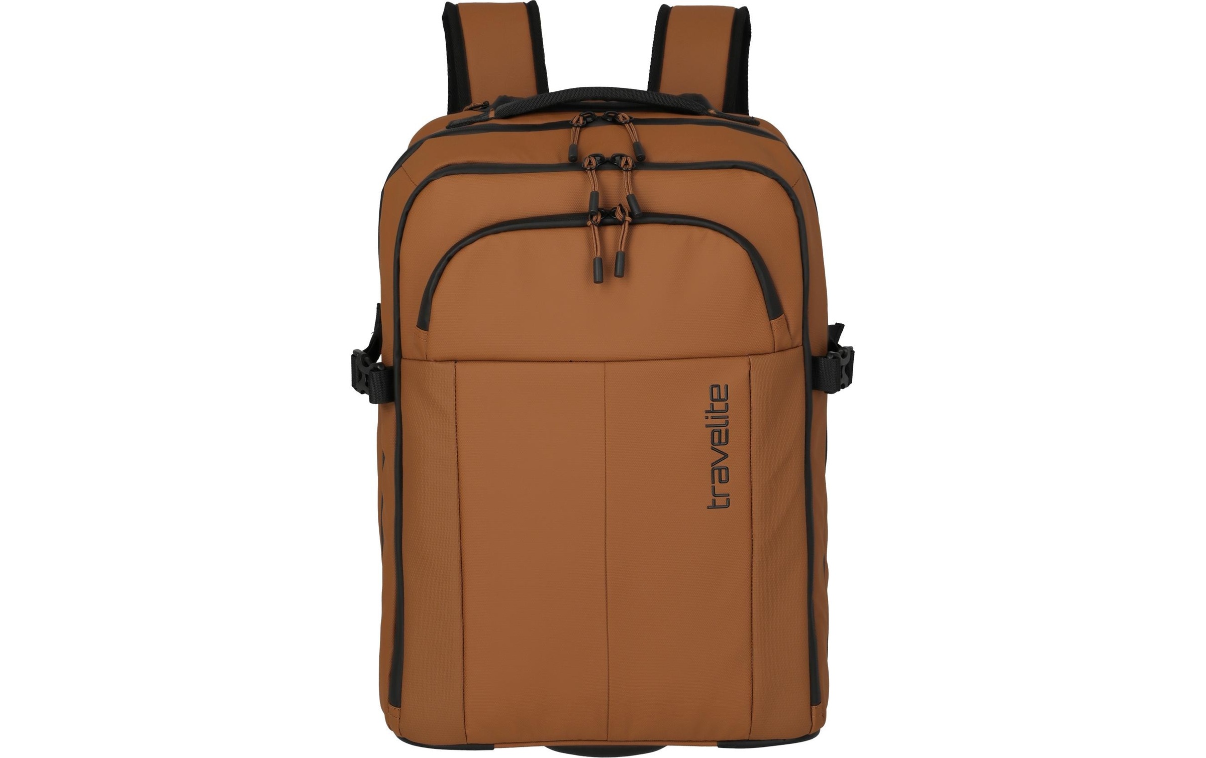 travelite Trolley »BRIIZE Backpack L 27 l« 27 litre 2 Rollen