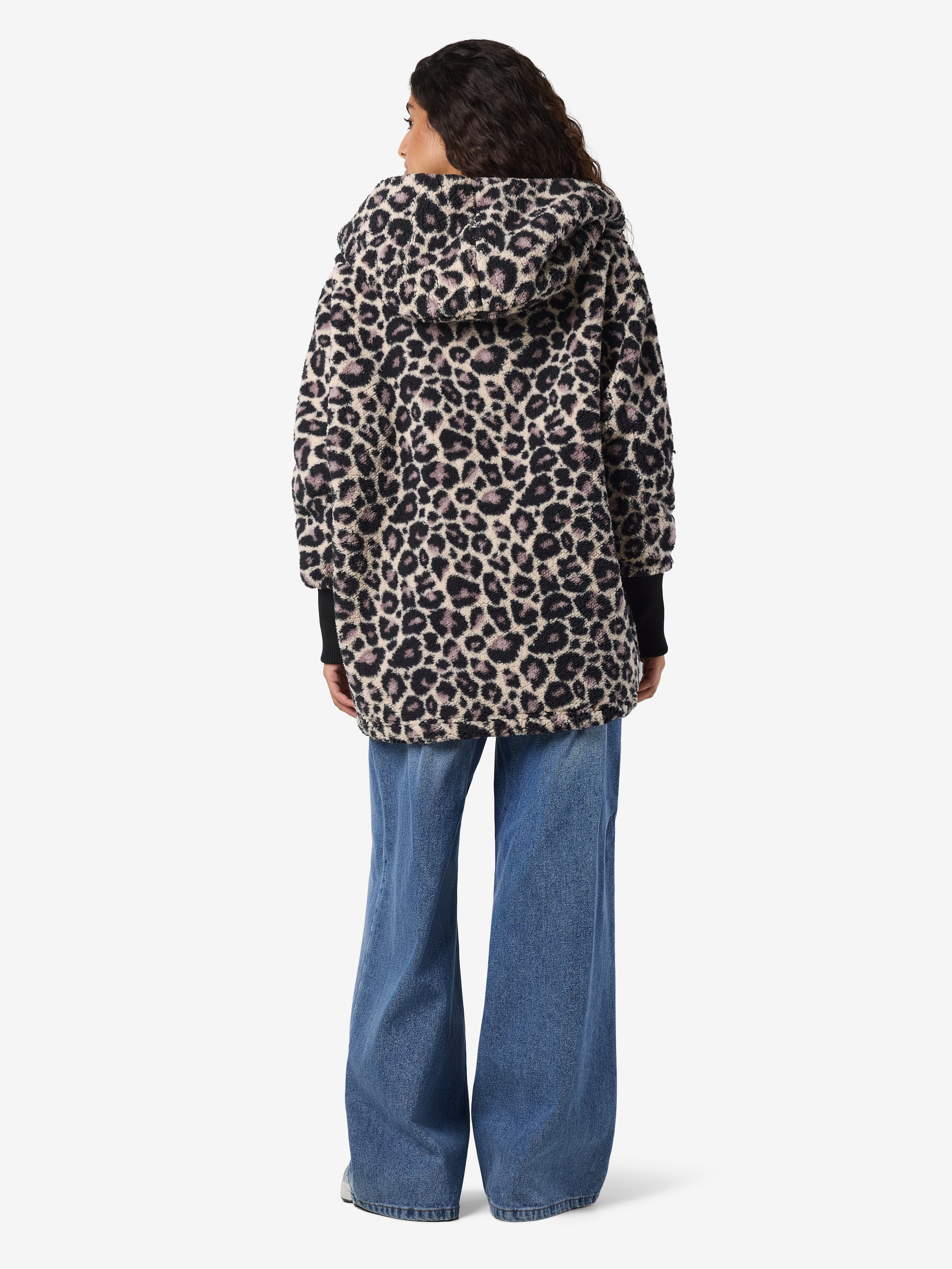 Noisy may »NMCUDDLE L/S COATIGAN AOP NOOS« fibre synthétique