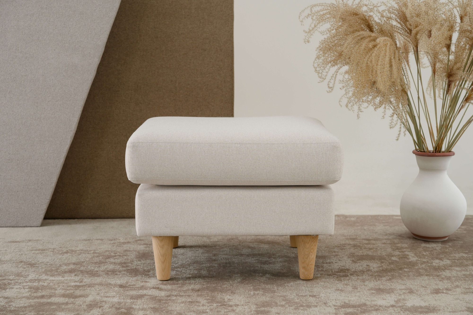 Image of GOODproduct Polsterhocker "Tvinno" im skandinavischen Stil