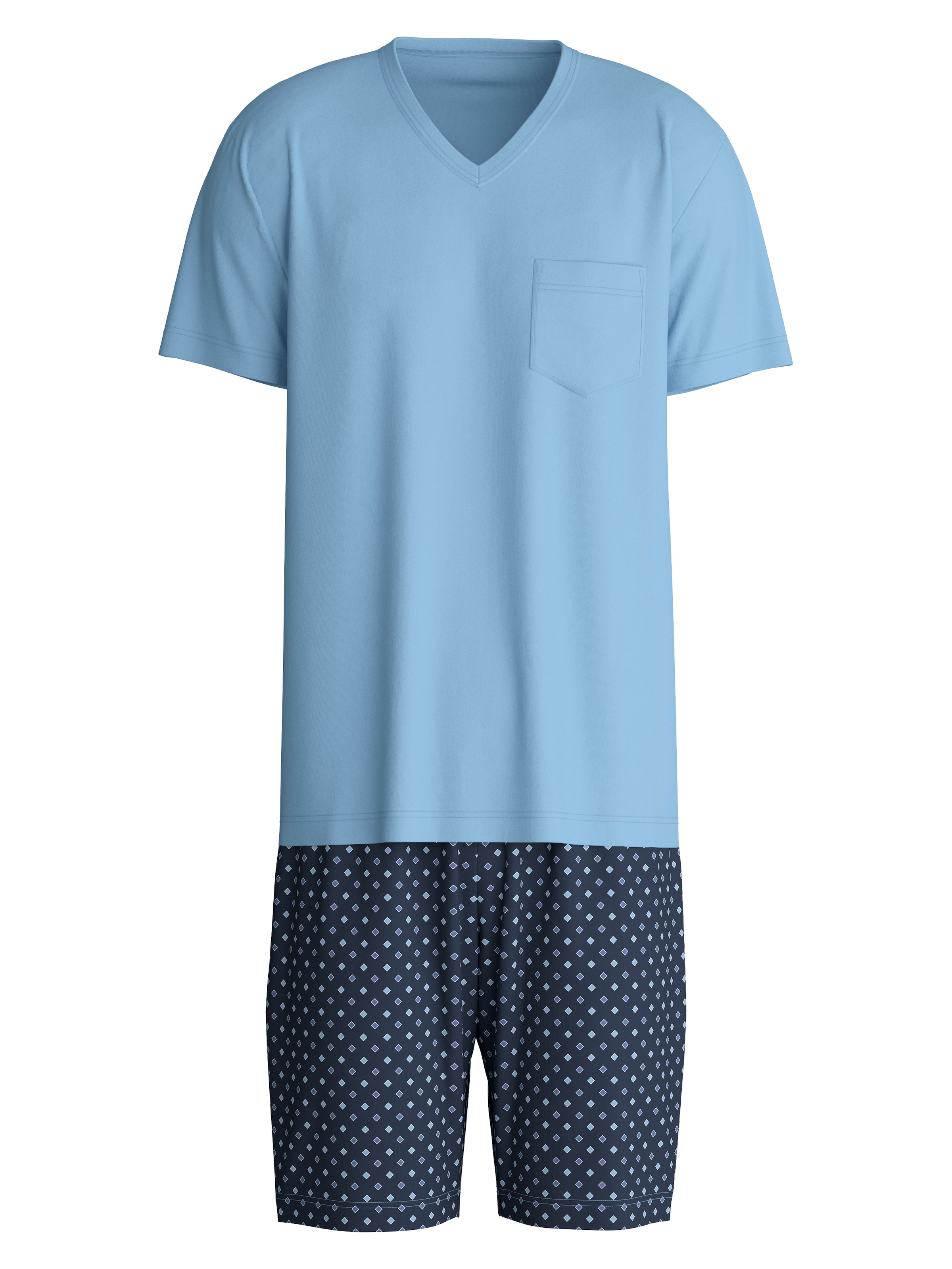 CALIDA Shorty »Relax Streamline«, (2 tlg.), mit V-Ausschnitt