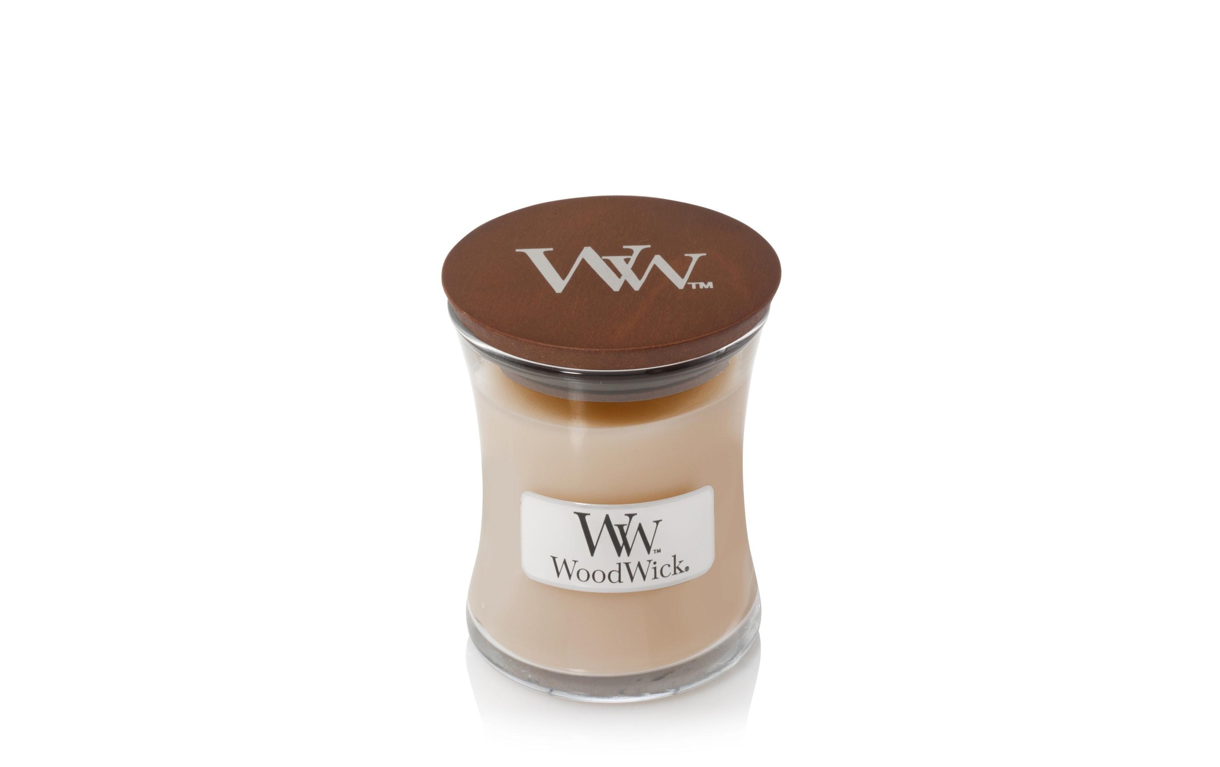 Image of Woodwick Duftkerze "White Honey Mini Jar"