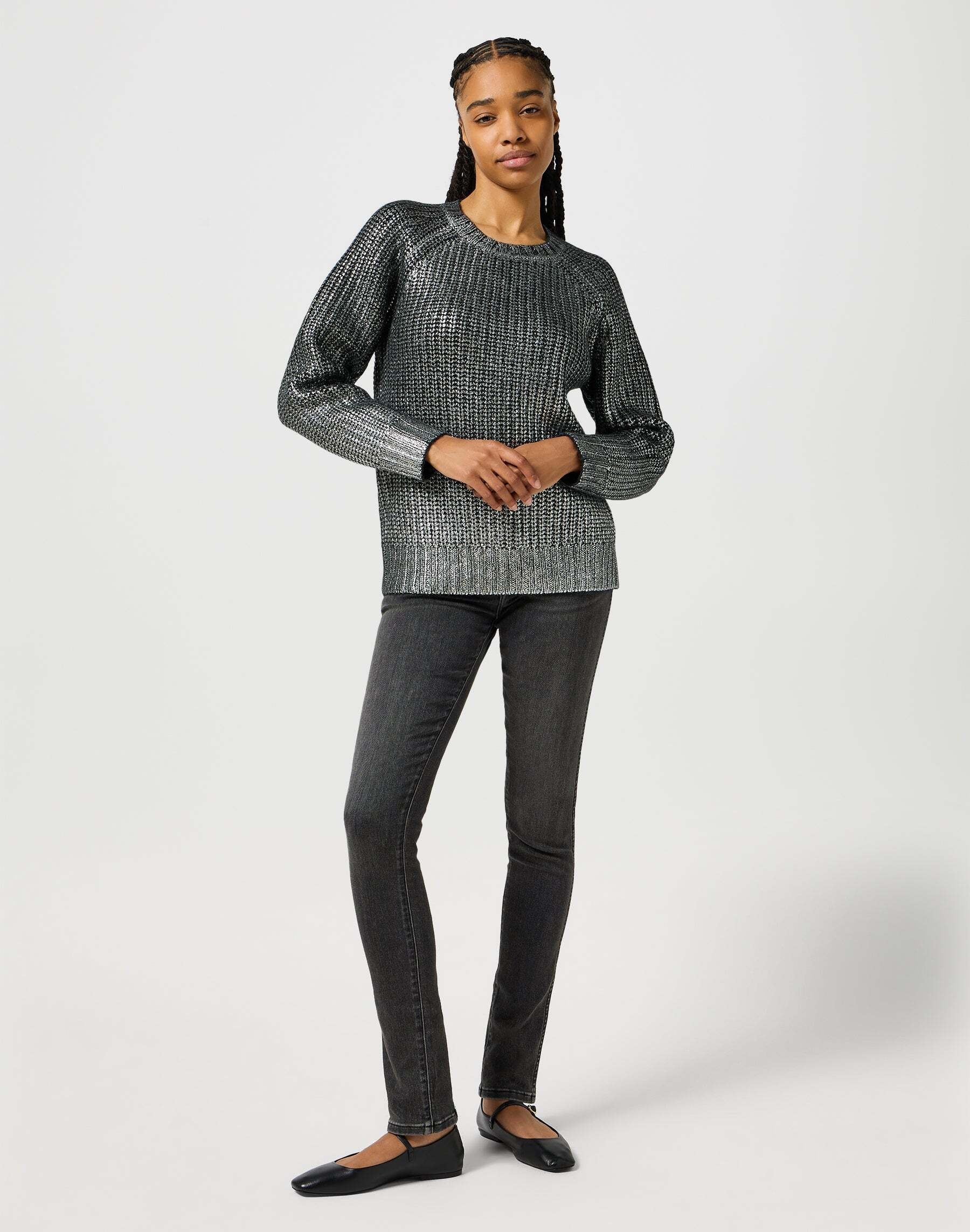 Wrangler Sweatshirt »Wrangler Sweatshirt Foiled Sweater«