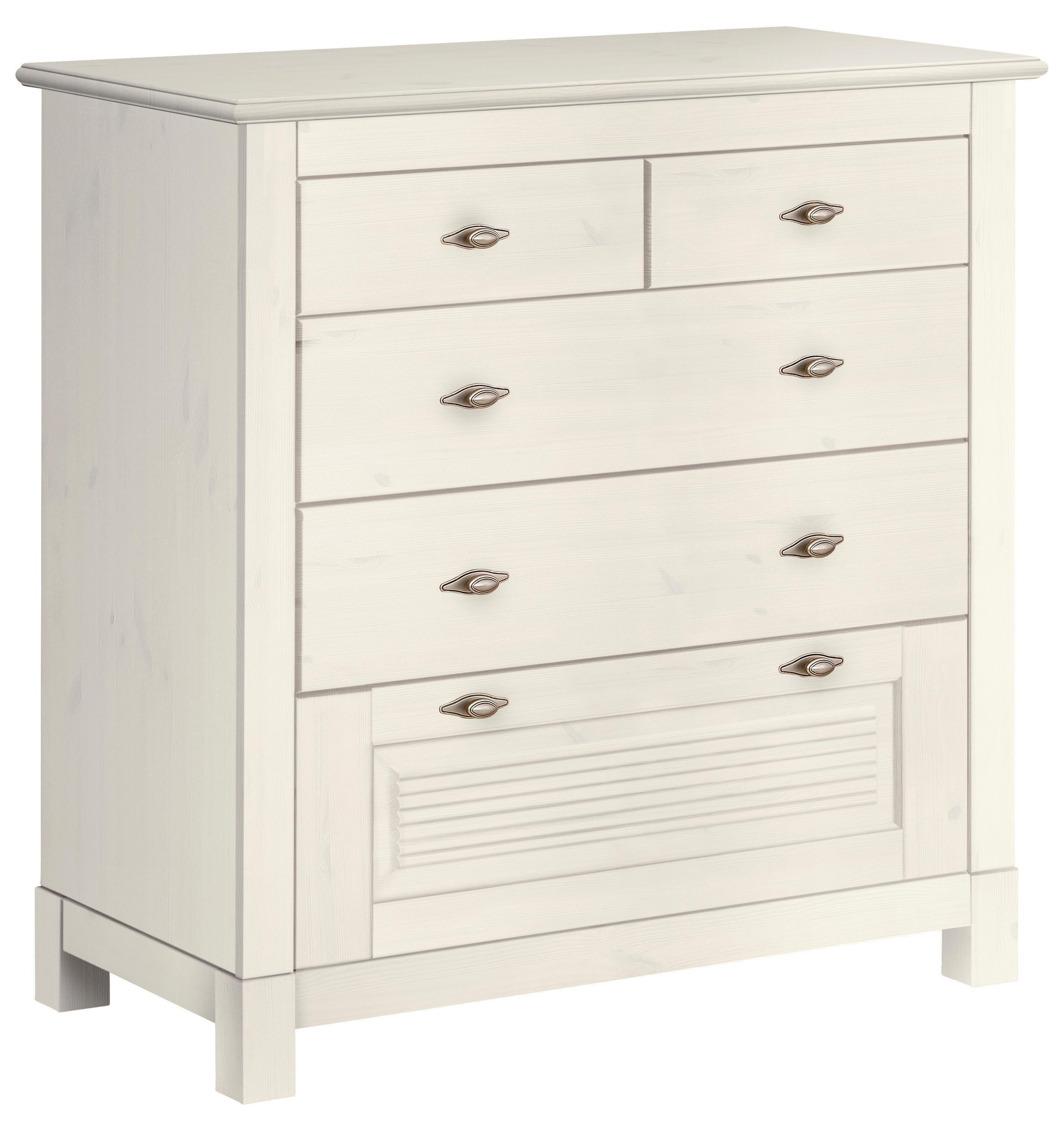 Image of Home affaire Schubkastenkommode »Rauna«, aus massiver Kiefer mit 5 Schubladen, Breite 96 cm bei Ackermann Versand Schweiz