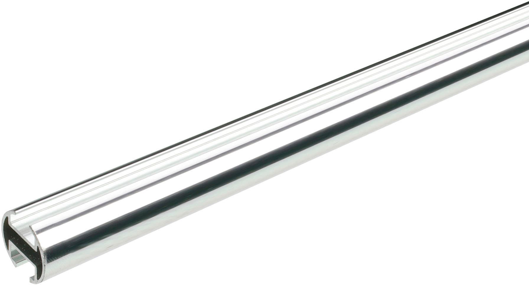Liedeco Gardinenstange »Innenlaufgarnitur 20 mm Piano Gibraltar«, 1 läufig-läufig, Fixmass, Gardinenstange Komplett