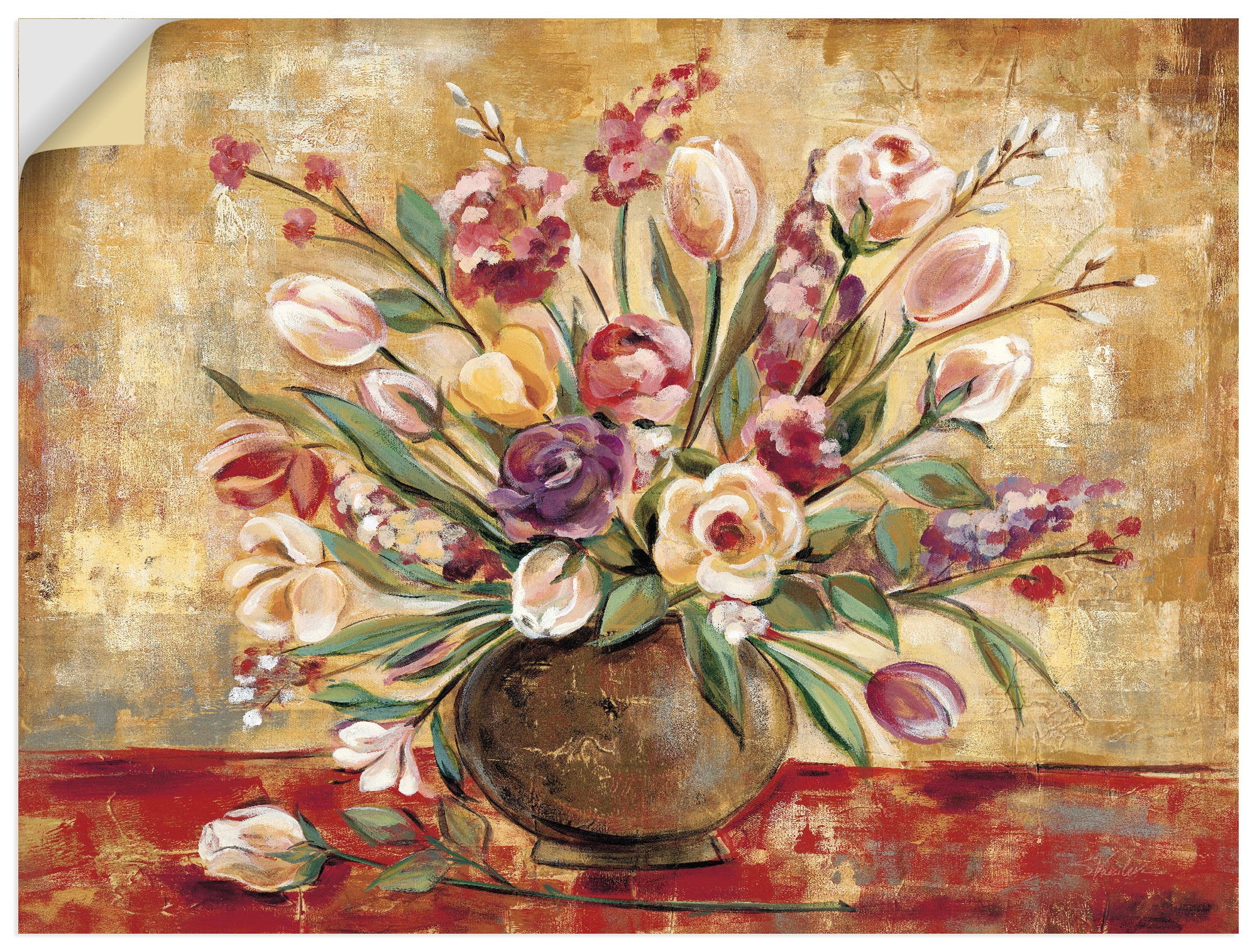 Image of Artland Wandbild "Sweet Scents" Blumenbilder 1 Stk. tlg. als Alubild, Leinwandbild, Poster, Wandaufkleber in verschied. Grössen