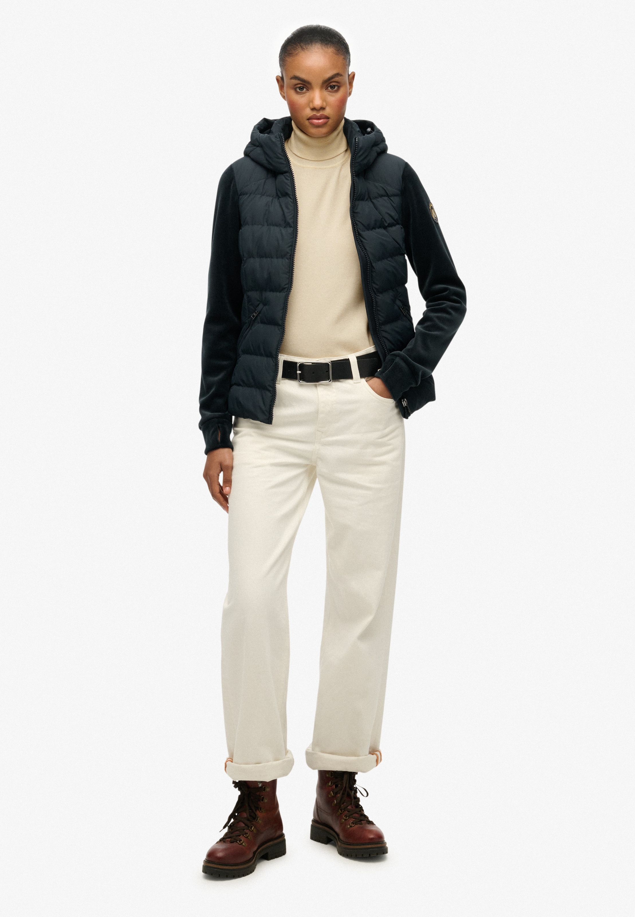 Superdry Veste matelassée »HOODED FUJI STORM JACKET« mit Kapuze