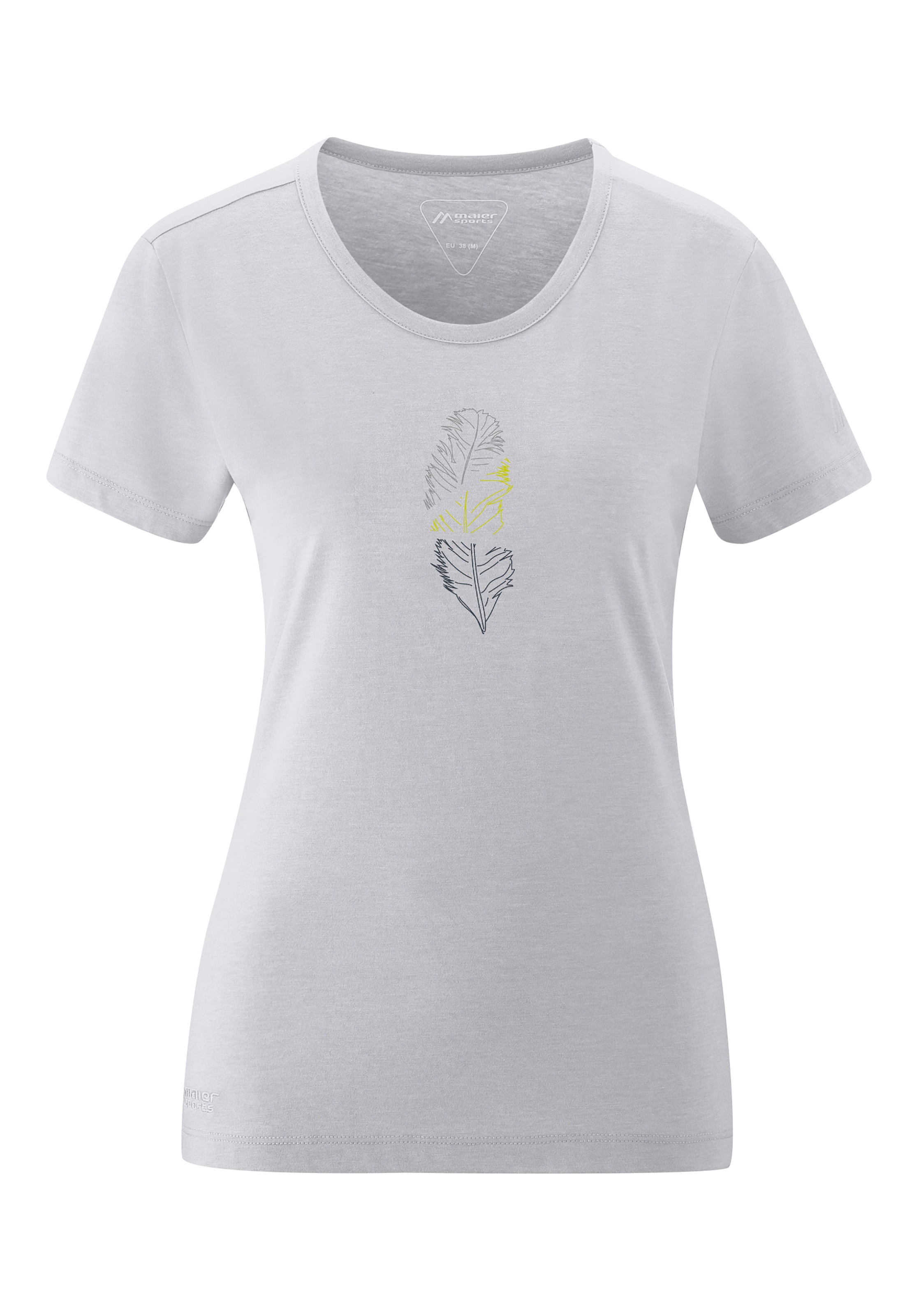 Image of Maier Sports Funktionsshirt »Feather Tee«, Funktionales T-Shirt mit Rundhals und hohem Tragekomfort bei Ackermann Versand Schweiz
