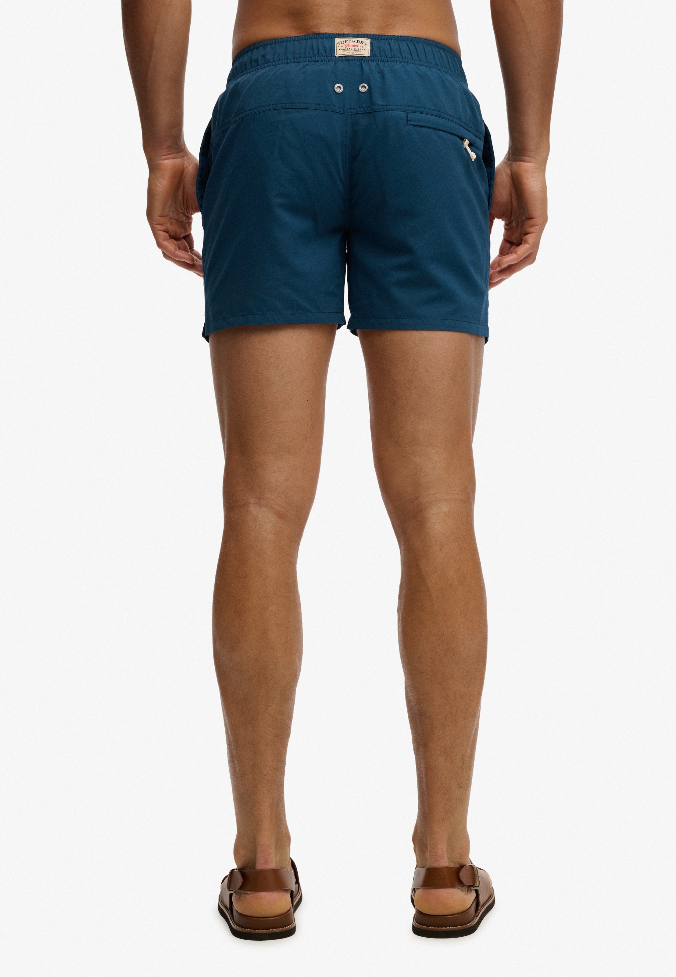 Superdry Badeshorts »EMBROIDERED LOGO 15 SWIM SHORT«