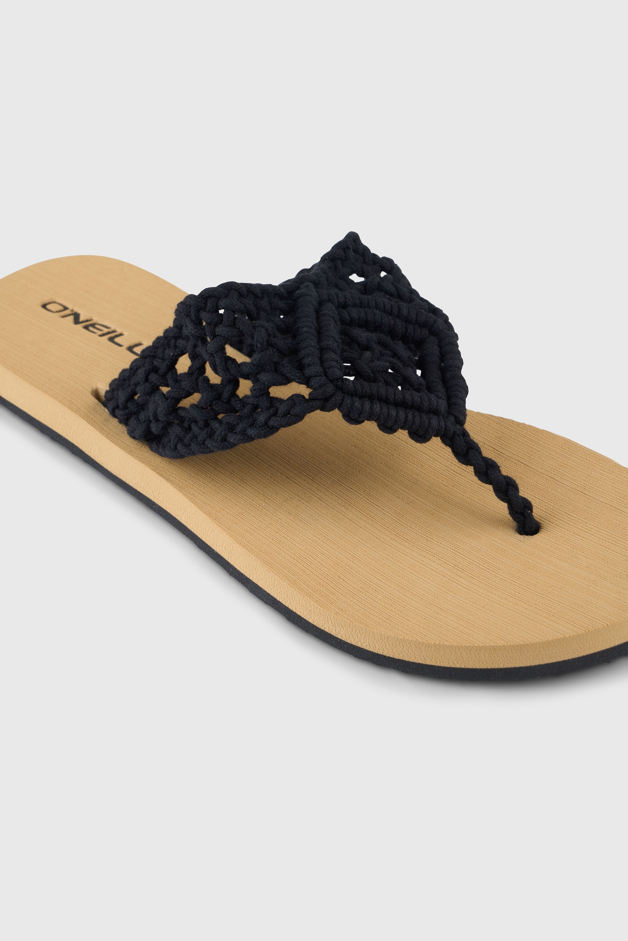 Image of ONeill Zehentrenner "DITSY CROCHET SANDALS" Sommerschuh, Sandale, Schlappen, mit Gummilaufsohle