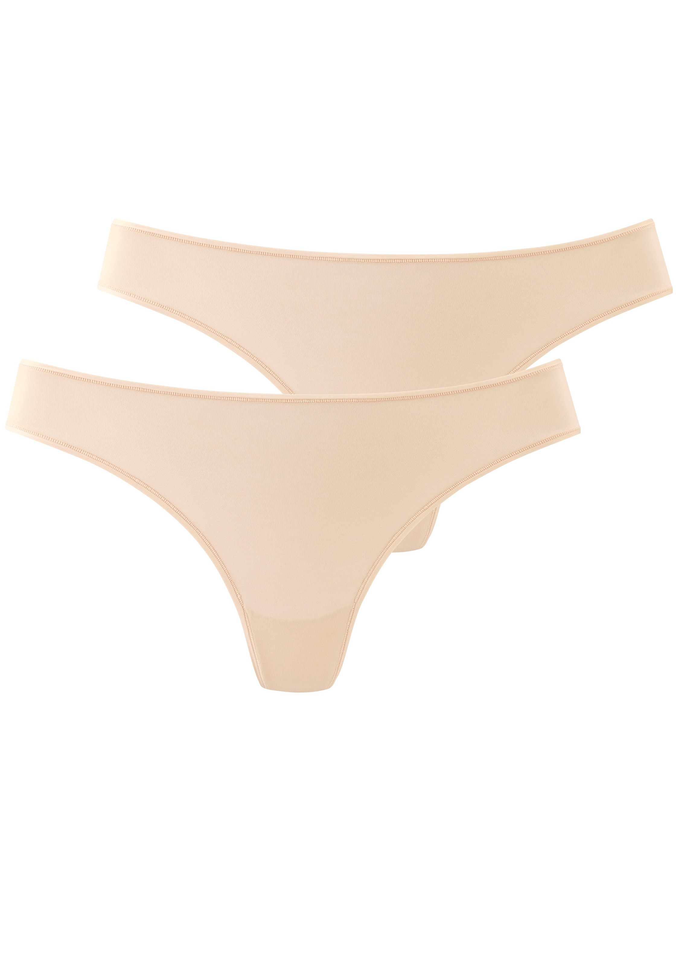 Image of LASCANA String 2er-Pack, aus weicher und hoch elastischer Microfaser