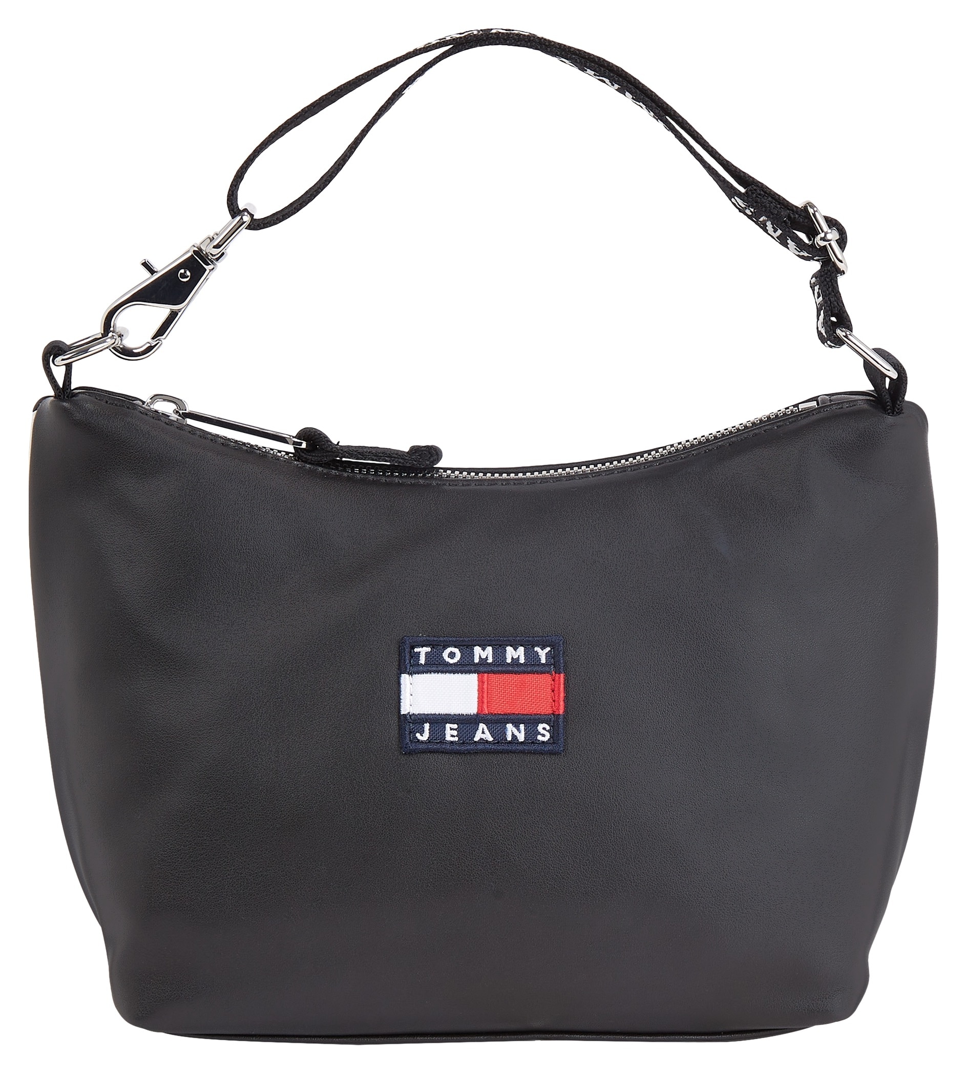Tommy Jeans Schultertasche »TJW HERITAGE SHOULDER BAG«, Handtasche Damen Tasche Damen Schultertasche Recycelte Materialien