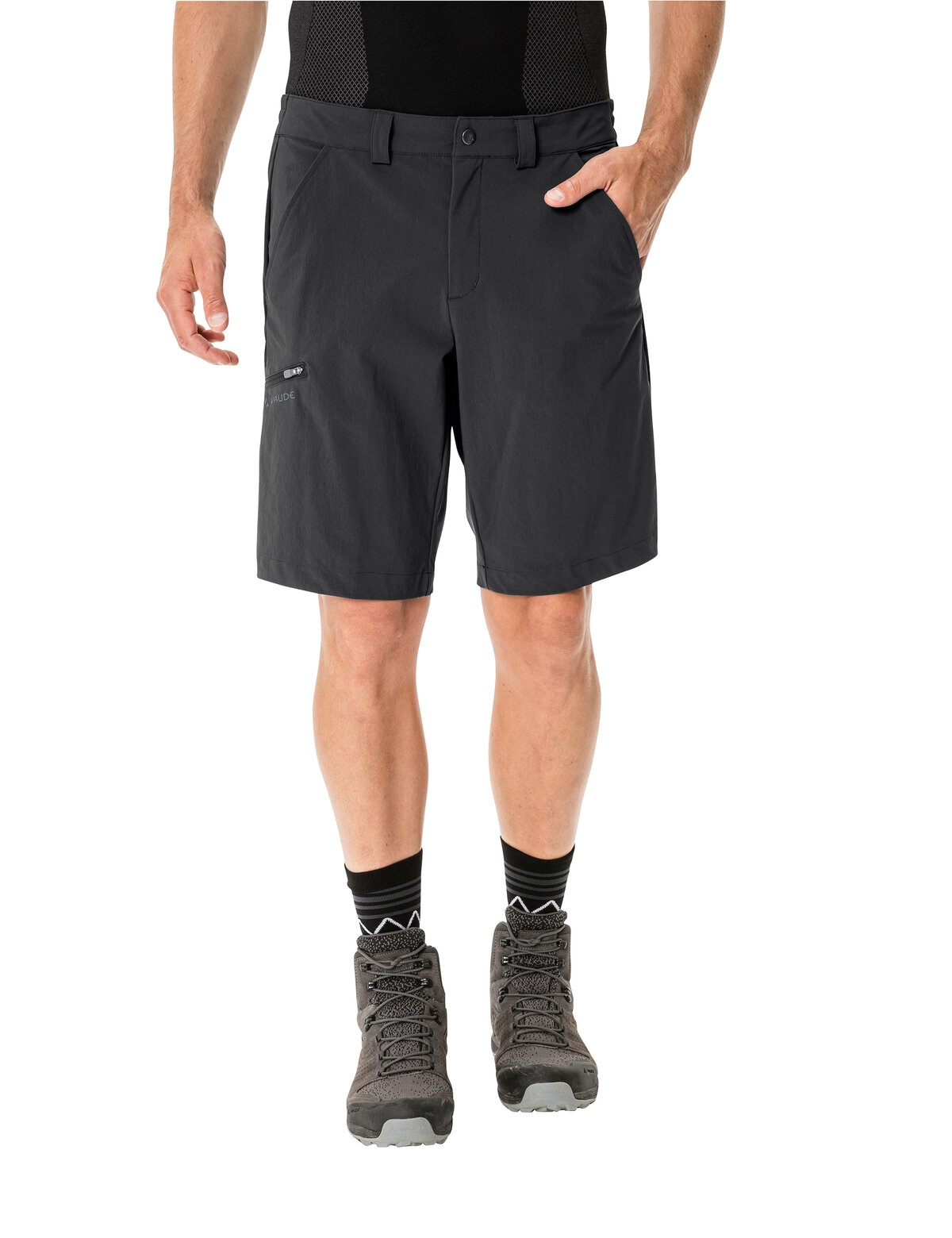 Image of VAUDE Bermudas "MENS FARLEY STRETCH BERMUDA II" für aktive Freizeitgestaltung, aus Polyamid und Elasthan