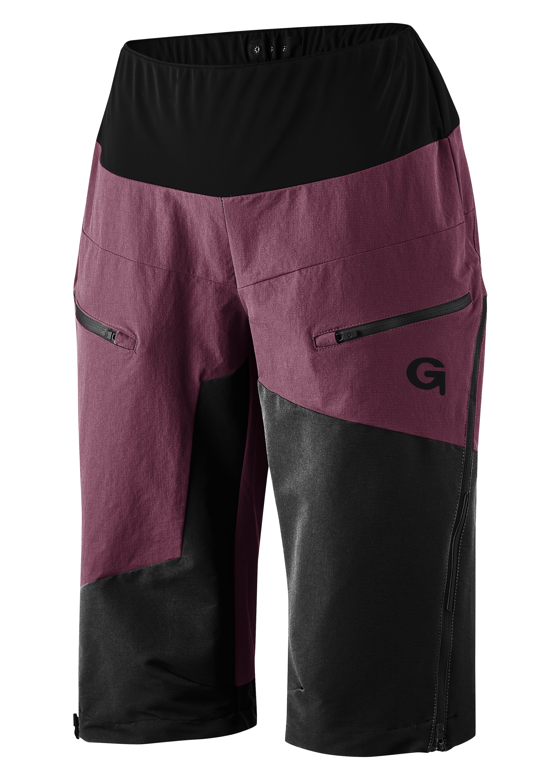 Gonso Radhose »LOMASO«, Herren Bike-Shorts, MTB Fahrradhose mit Sitzpolster, Bund flexibel