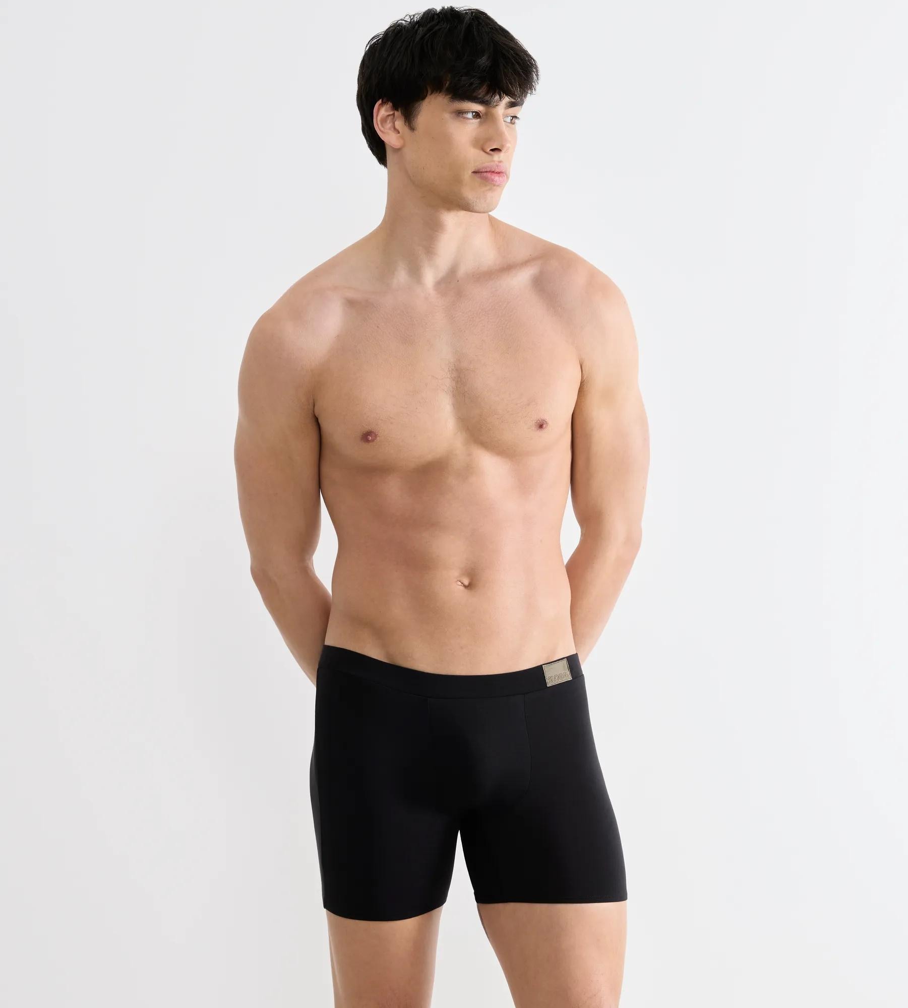 sloggi Boxers »Men GO Natural« 2er Pack,  mit langem Bein, eng anliegend, ohne Eingriff