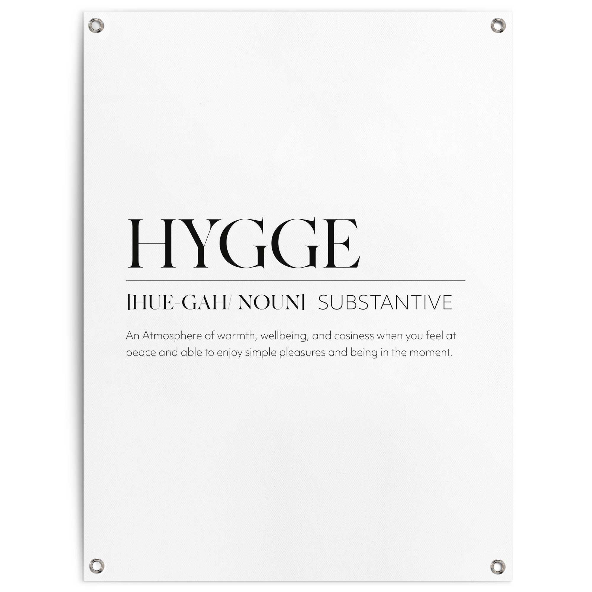 Image of Reinders Poster "Hygge" Outdoor für Garten oder Balkon