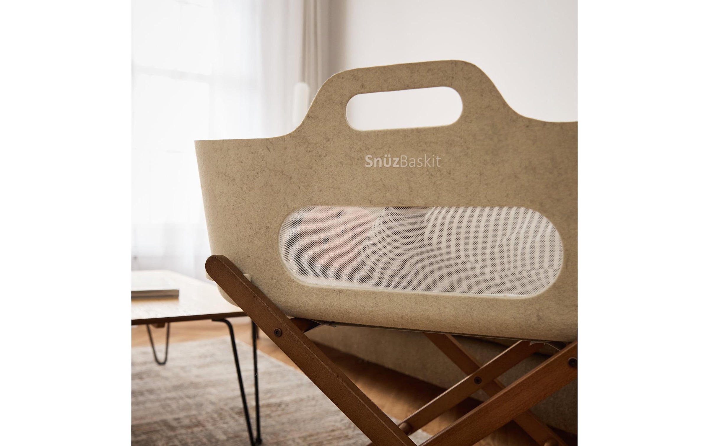   Babybett »Snüz Baskit Moseskorb & Ständer Set«