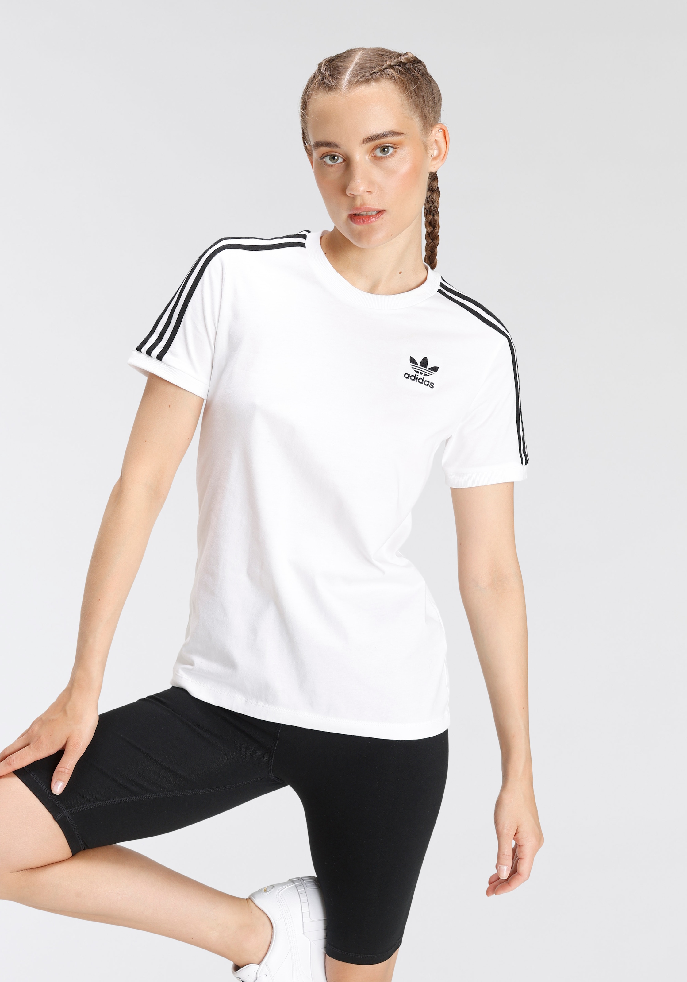 adidas Originals T-Shirt »ADICOLOR CLASSICS 3-STREIFEN«