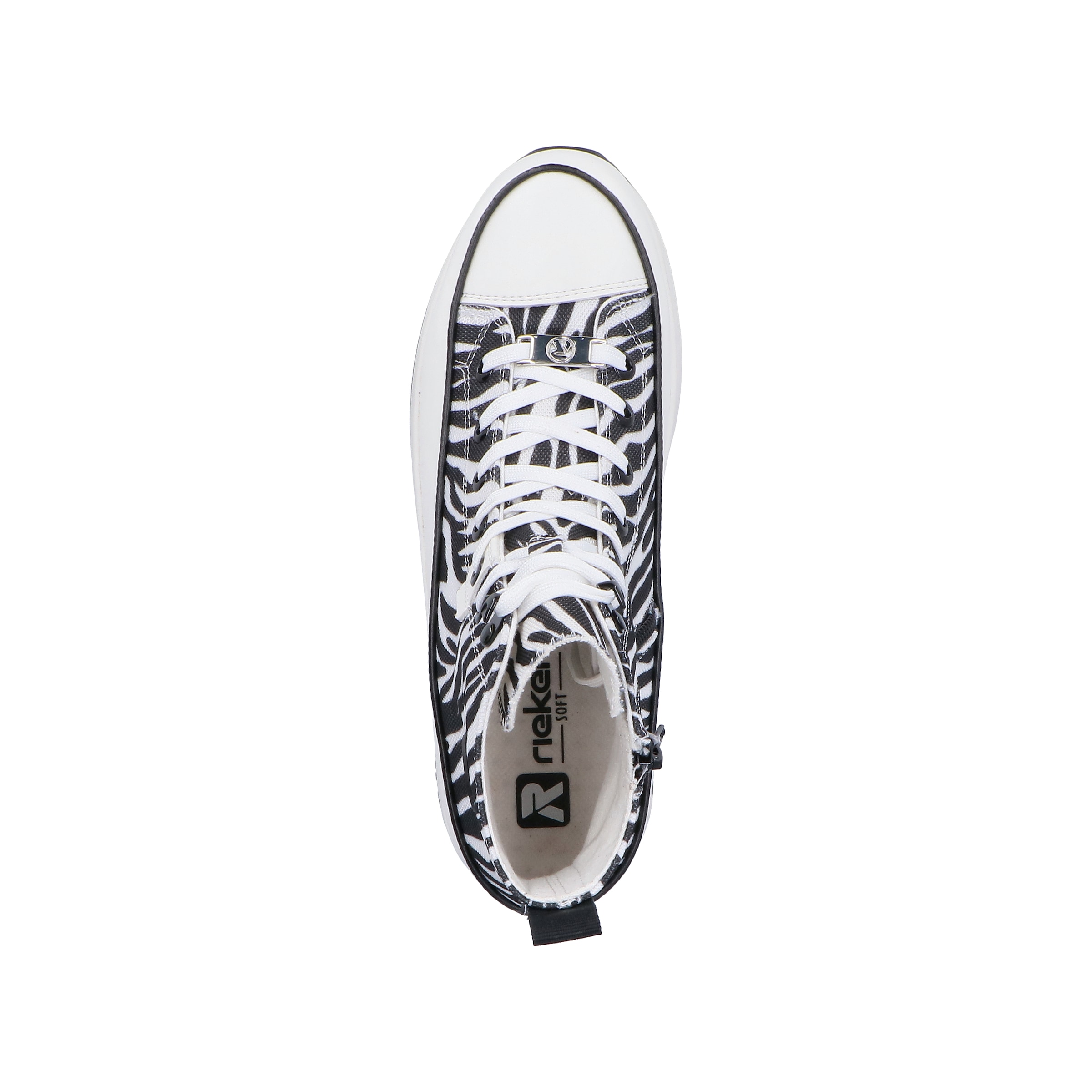Rieker Baskets à plateforme  sneaker montante, boots à lacets forme confortable