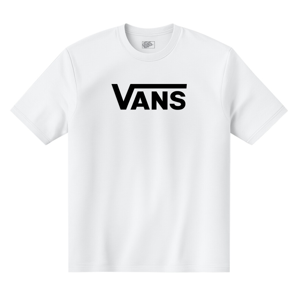 Image of Vans T-Shirt "CLASSIC DROP V SS CREW TEE-B" für Kinder, mit Rundhalsausschnitt, aus Baumwolle, Kurzarm