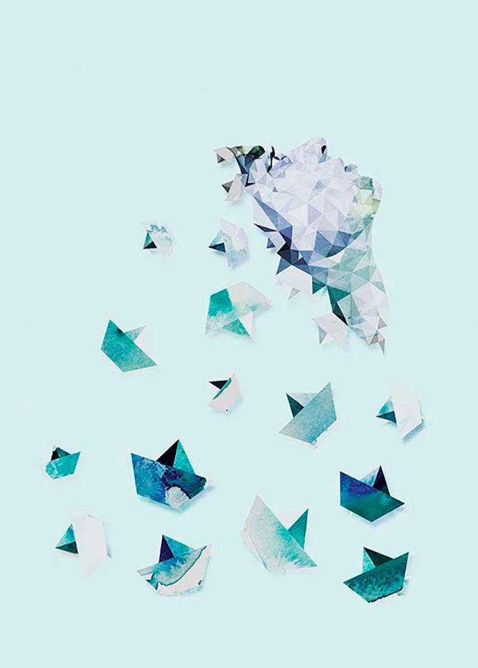 Image of Komar Poster »Mindset«, Abstrakt, Höhe: 40cm bei Ackermann Versand Schweiz