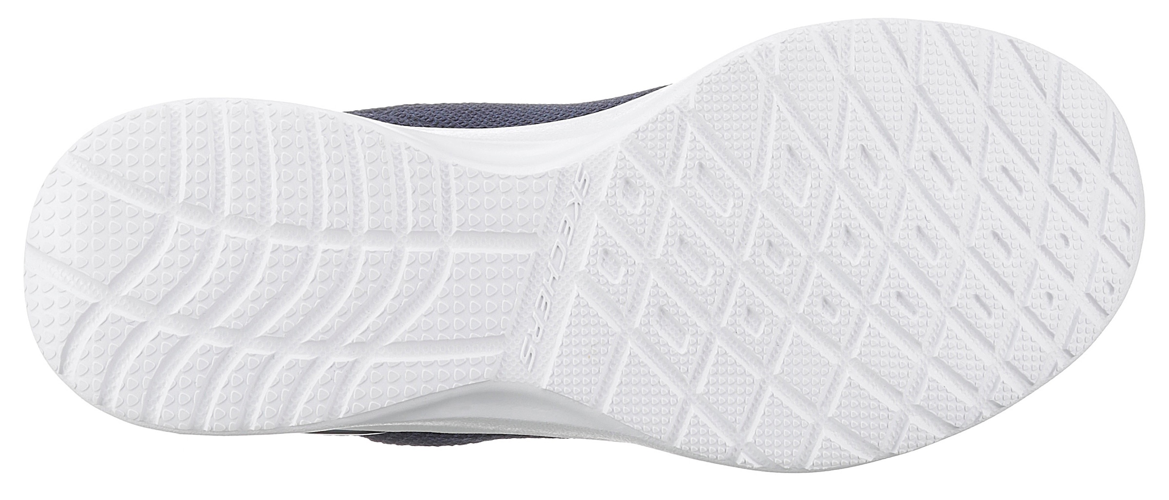 Skechers Sneaker »Skech-Air Dynamight - Fast Brake«, Metallic-Element an der Ferse, Freizeitschuh, Halbschuh, Schnürschuh