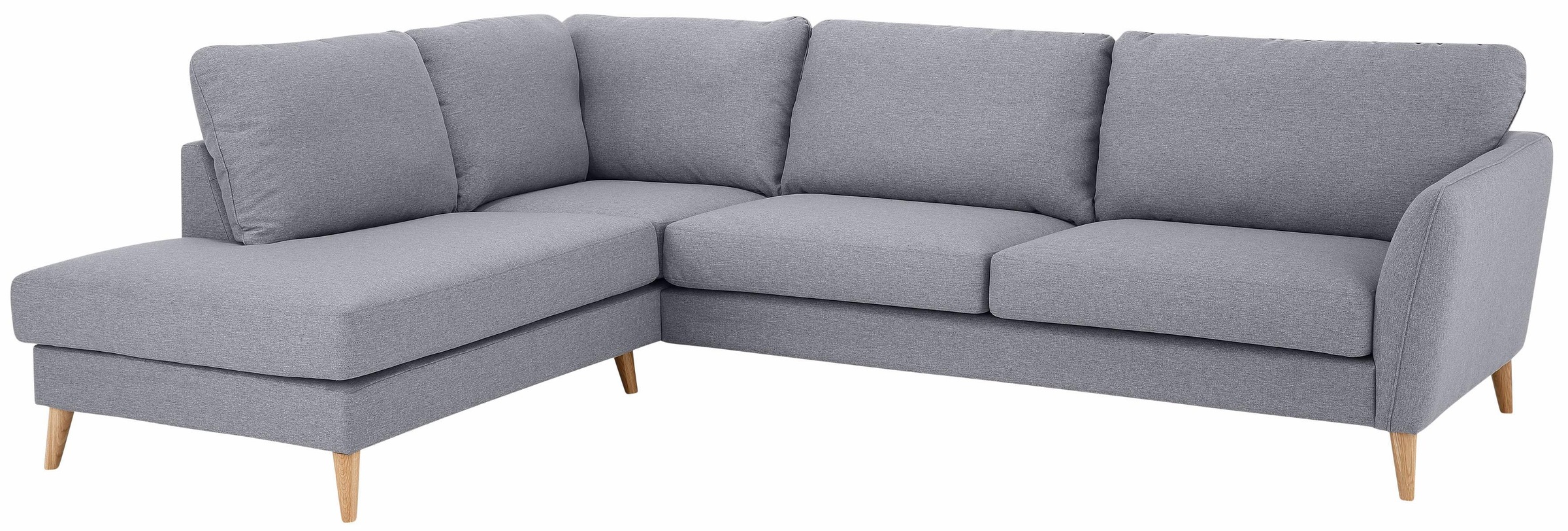 Image of Home affaire Ecksofa »Marseille«, Mit Massivholzbeinen aus Eiche, In verschieden Bezügen und Farbvarianten bei Ackermann Versand Schweiz
