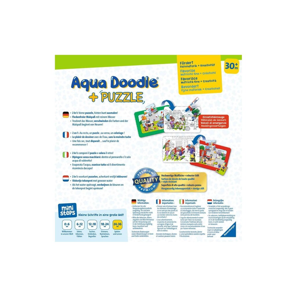 Ravensburger Puzzle »Aqua Doodle Puzzle«