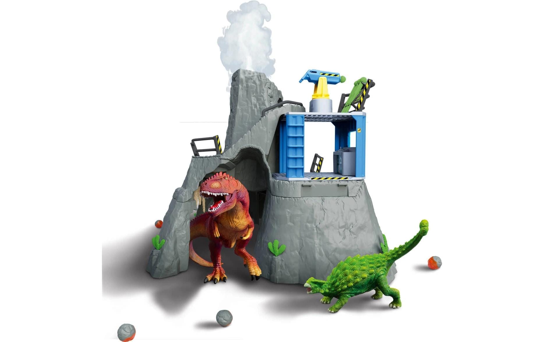 Schleich® Monde de jeu »Figurenset Grosse Vulkan Expedition« Dinosaurier Spielzeug-Set