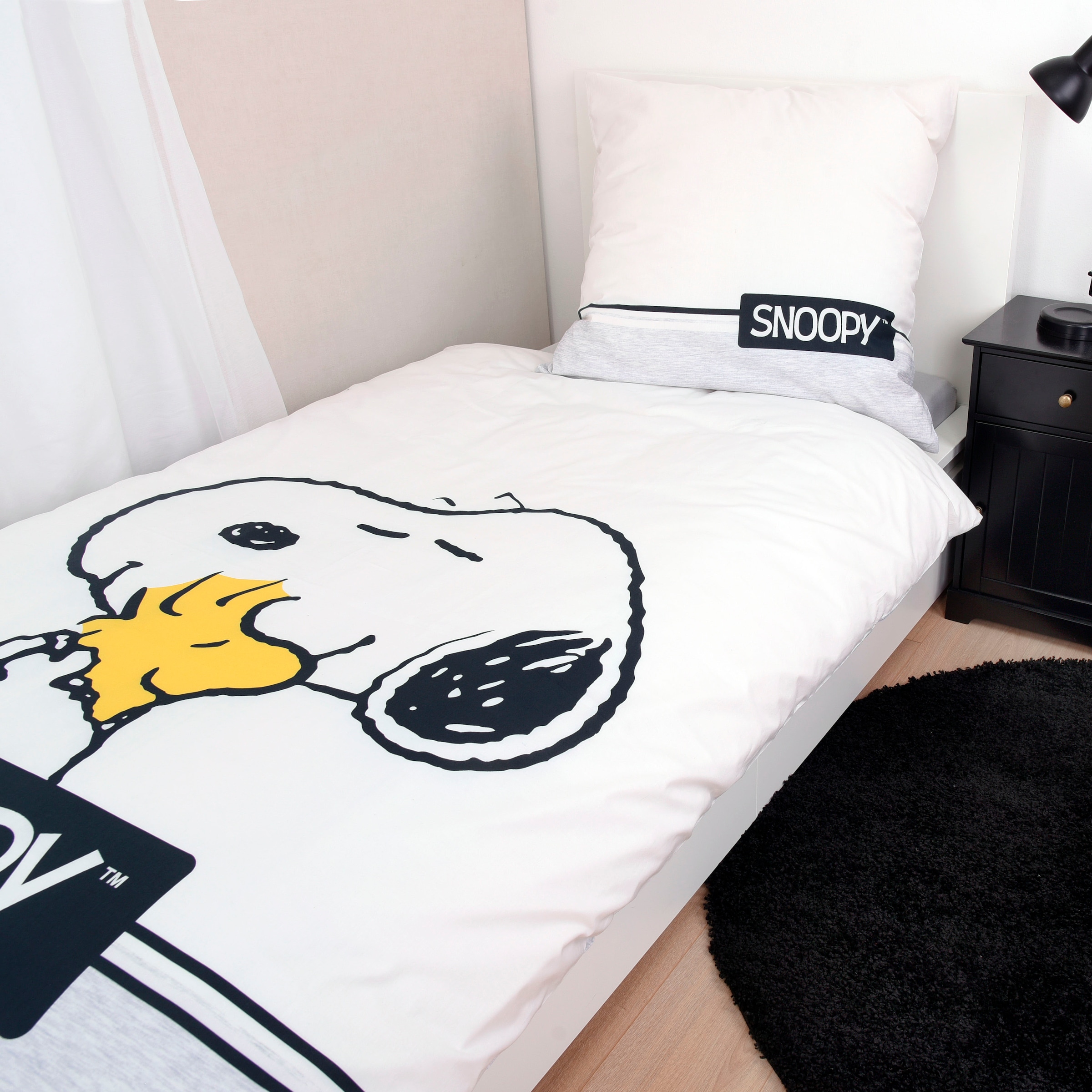 Peanuts Bettwäsche »Peanuts« 2 Stk. mit tollem Motiv
