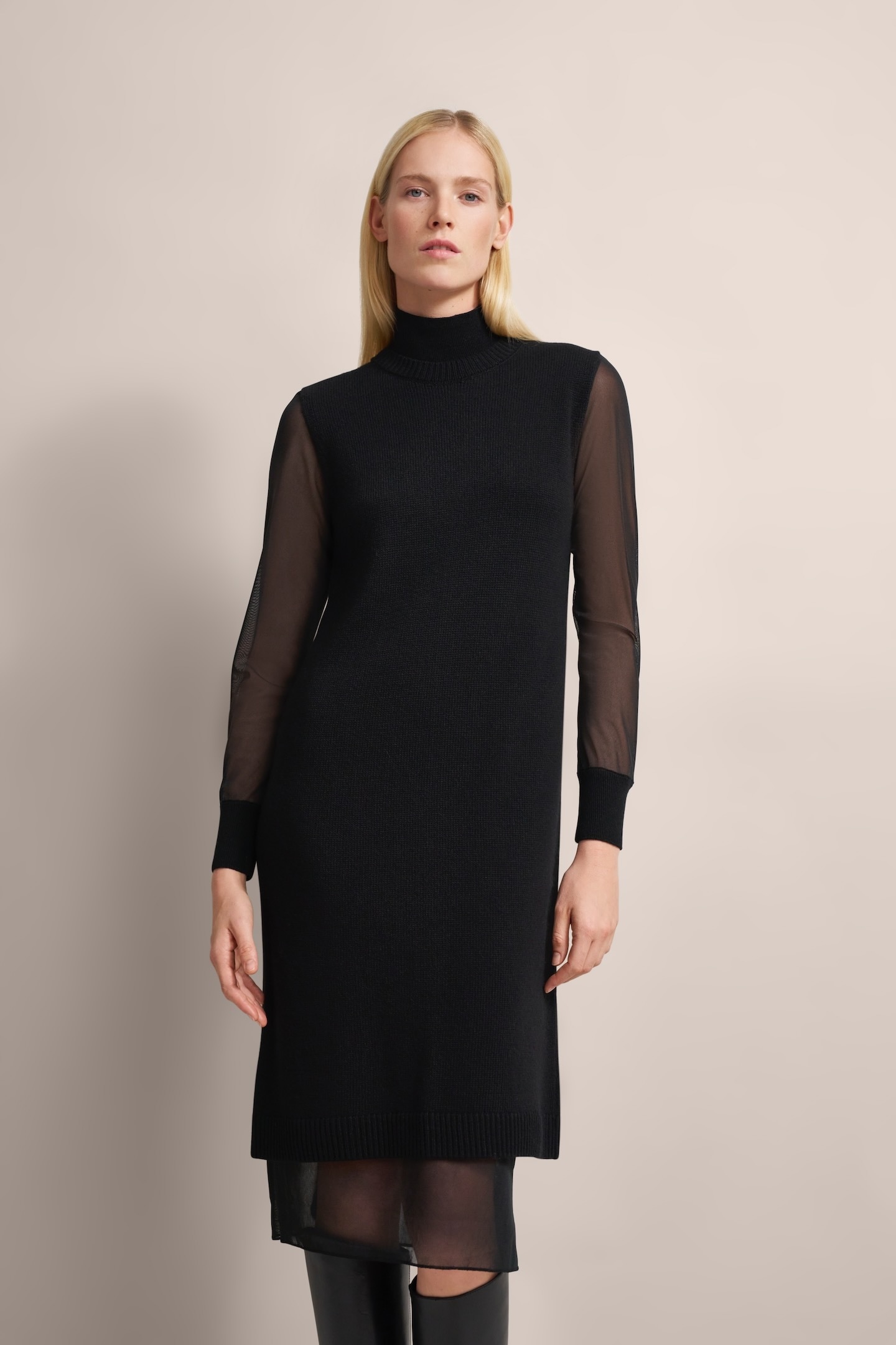 Image of bugatti Strickkleid im Layering-Look