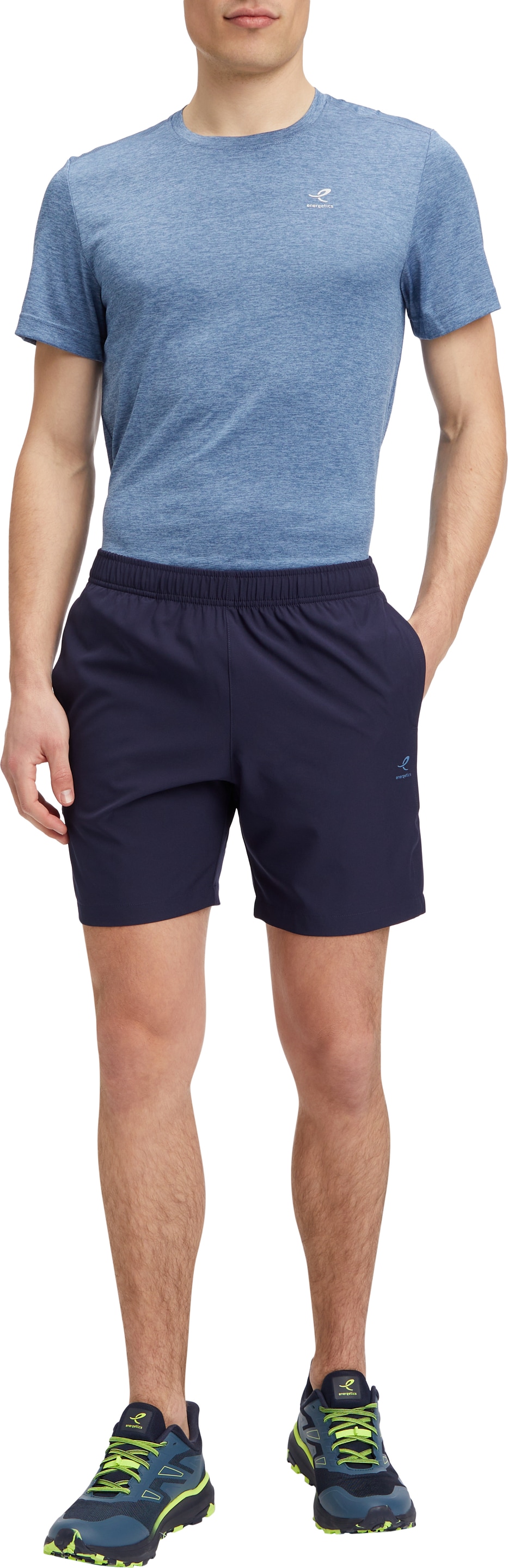 Energetics Short »HE.-SHORTS THILO M«  en matière stretch 4 directions élastique, avec empiècements en mesh