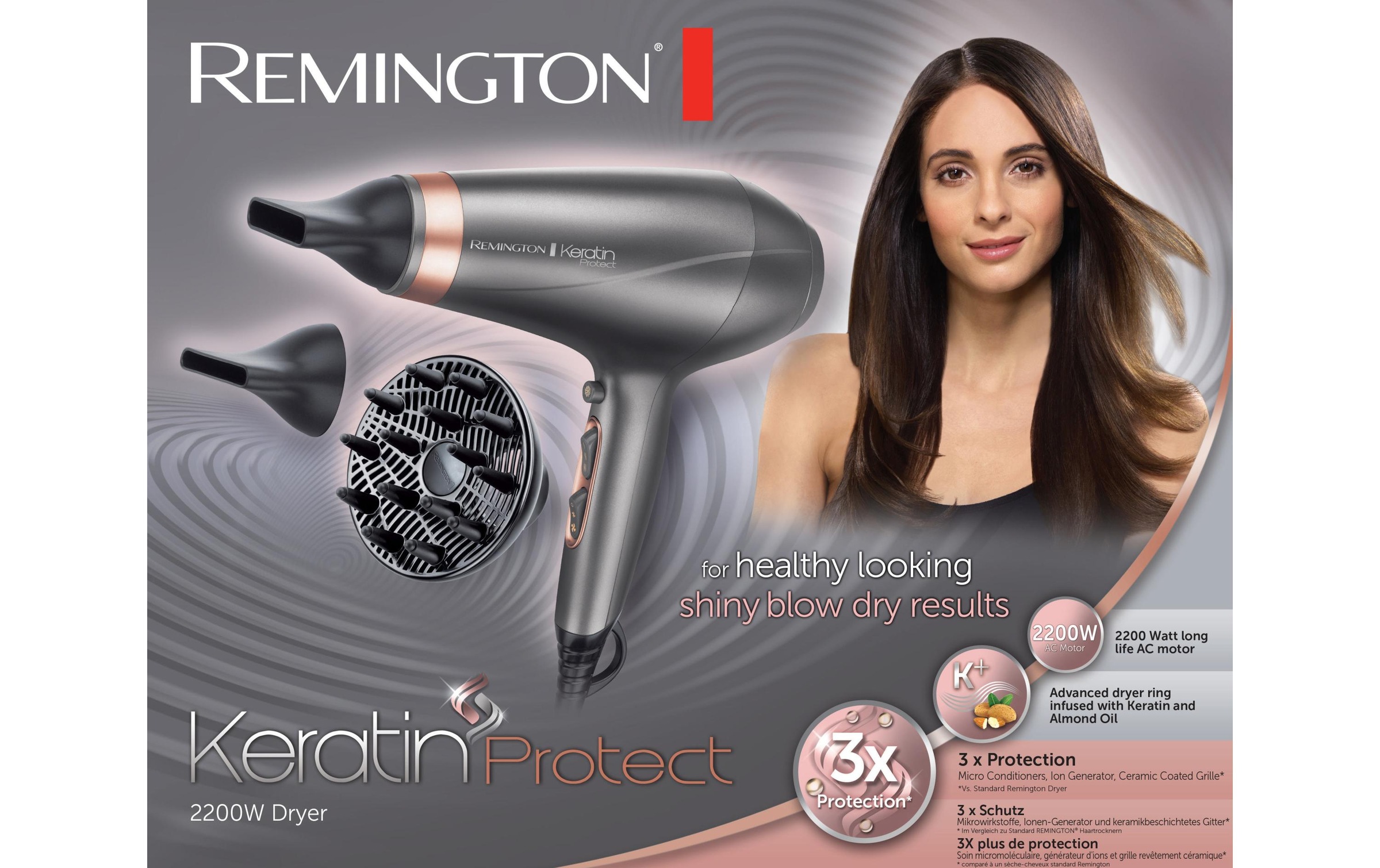 Remington Sèche-cheveux »AC8820 Keratin Protect« 2.200 W