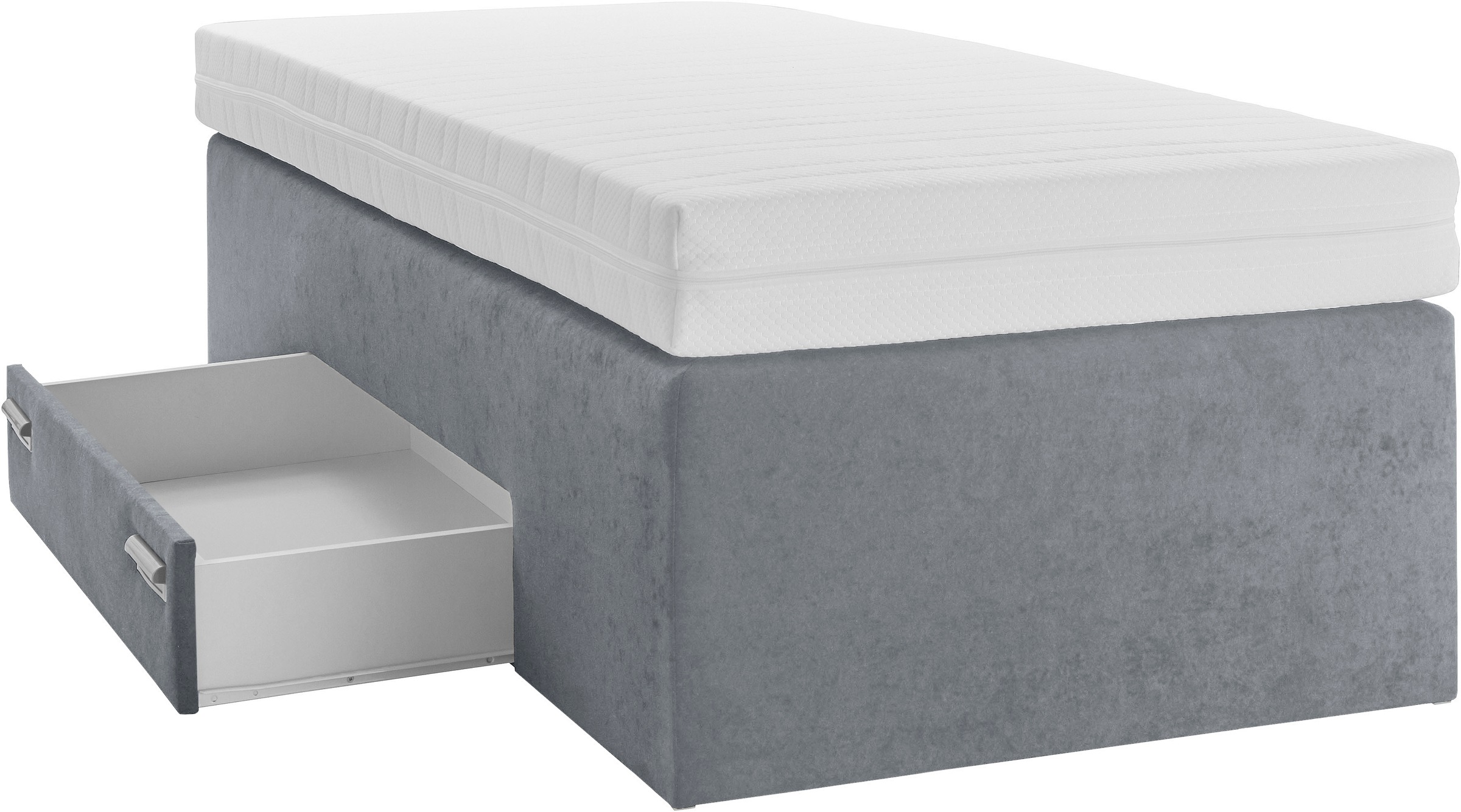 Westfalia Schlafkomfort Boxspringbett mit integrierter Schublade, frei im Raum stellbar