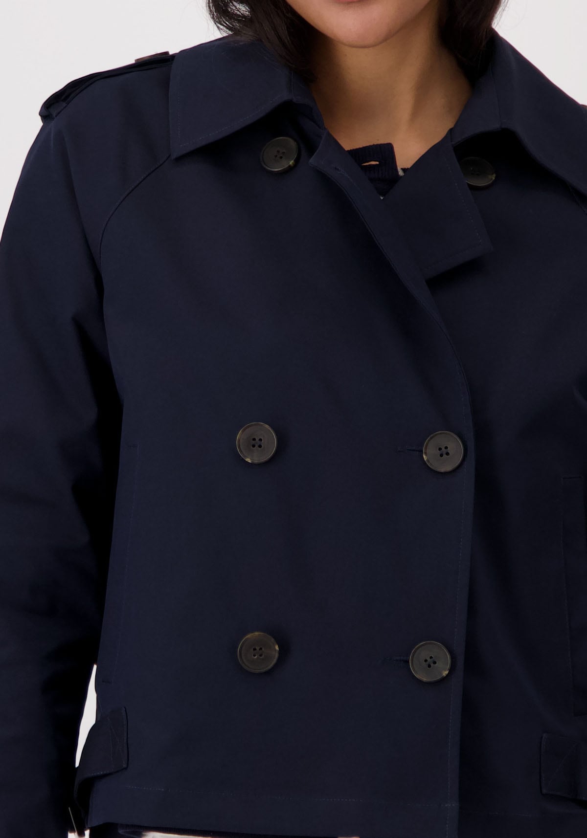 Monari Kurzjacke, ohne Kapuze, im Trench-Style