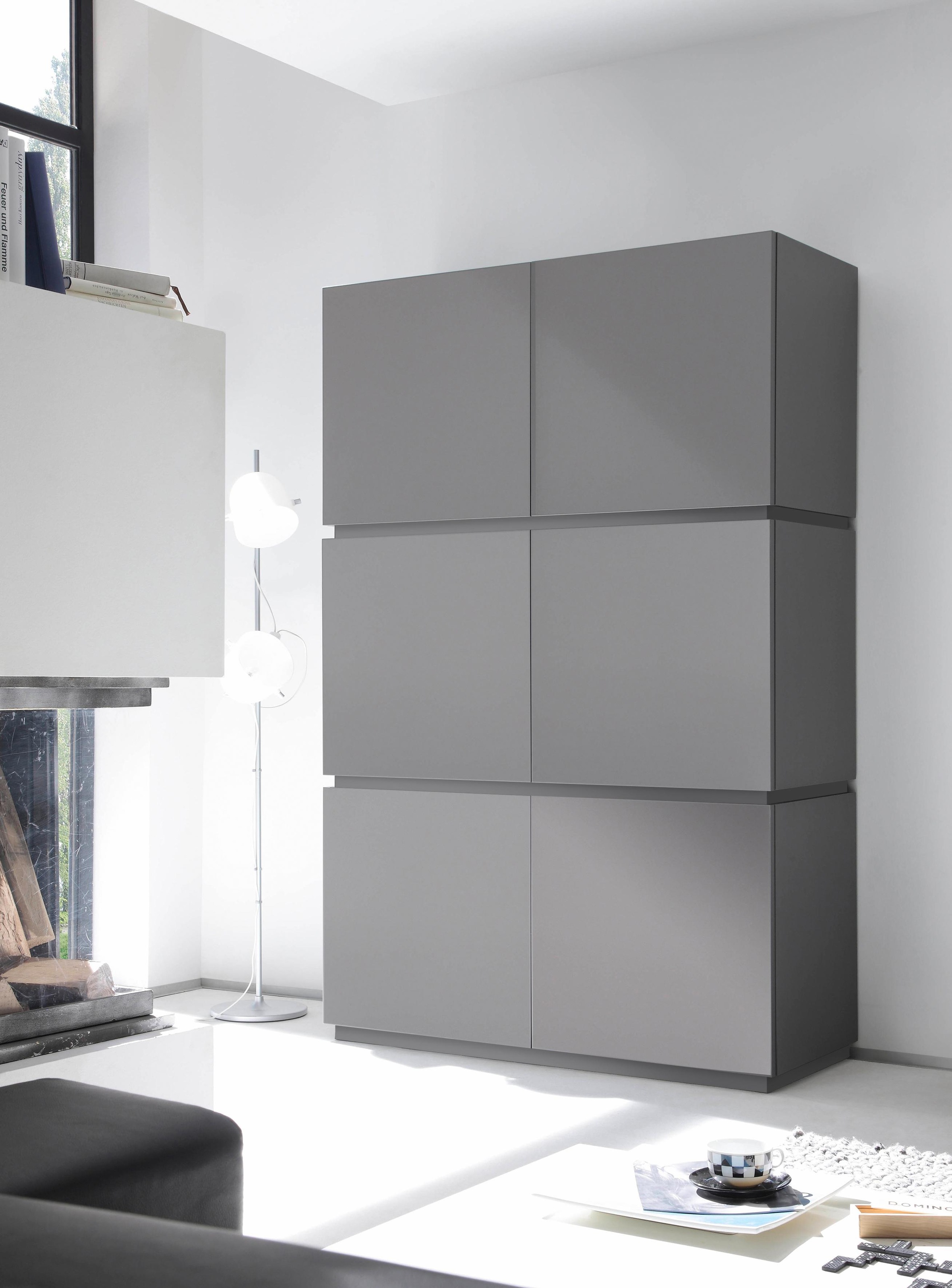 Image of Places of Style Highboard »Zela«, 6-türig, Breite 123 cm bei Ackermann Versand Schweiz