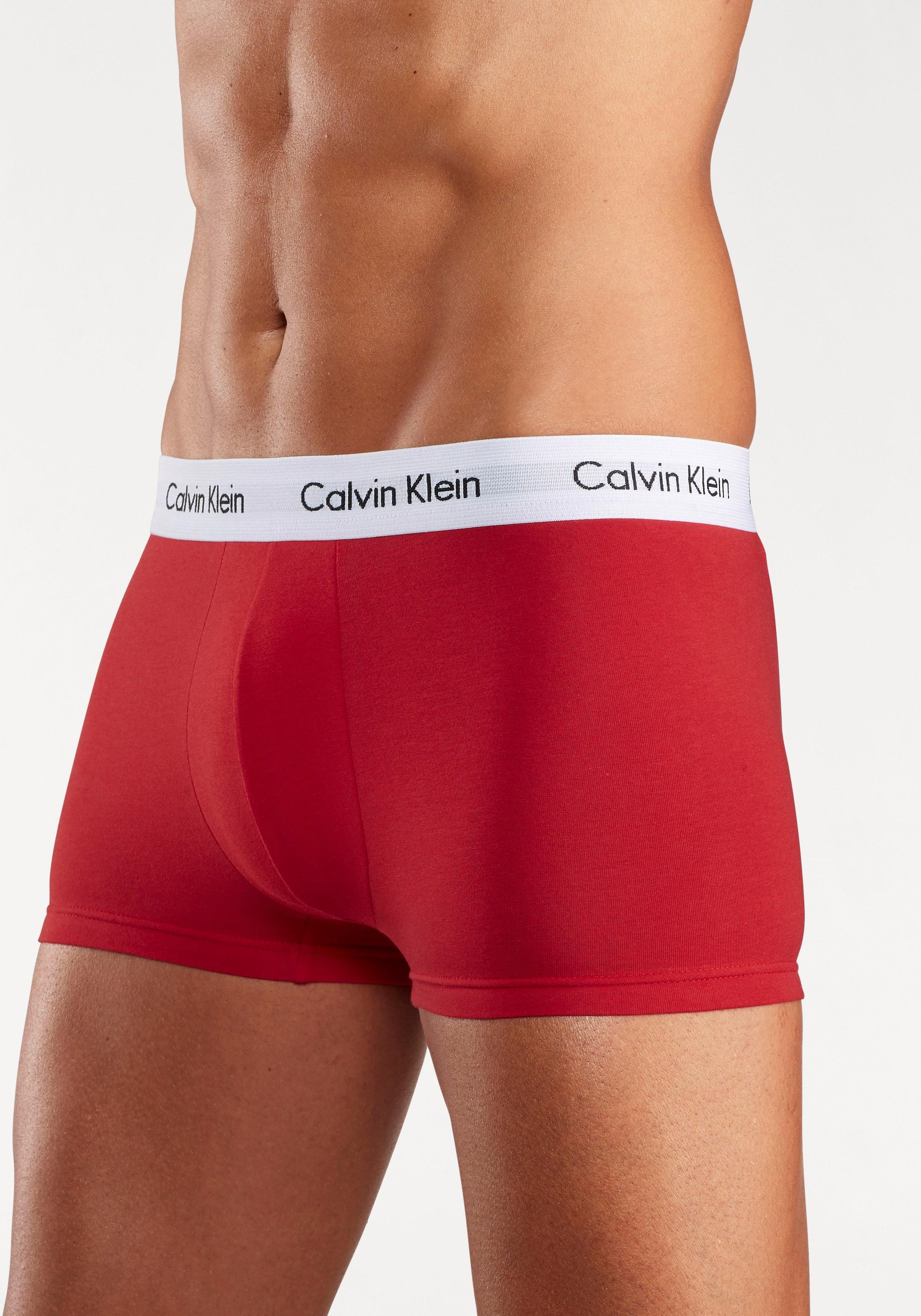 Calvin Klein Underwear Boxer »Hipster 3 PACK«, (3 St.), mit weissem Webbund
