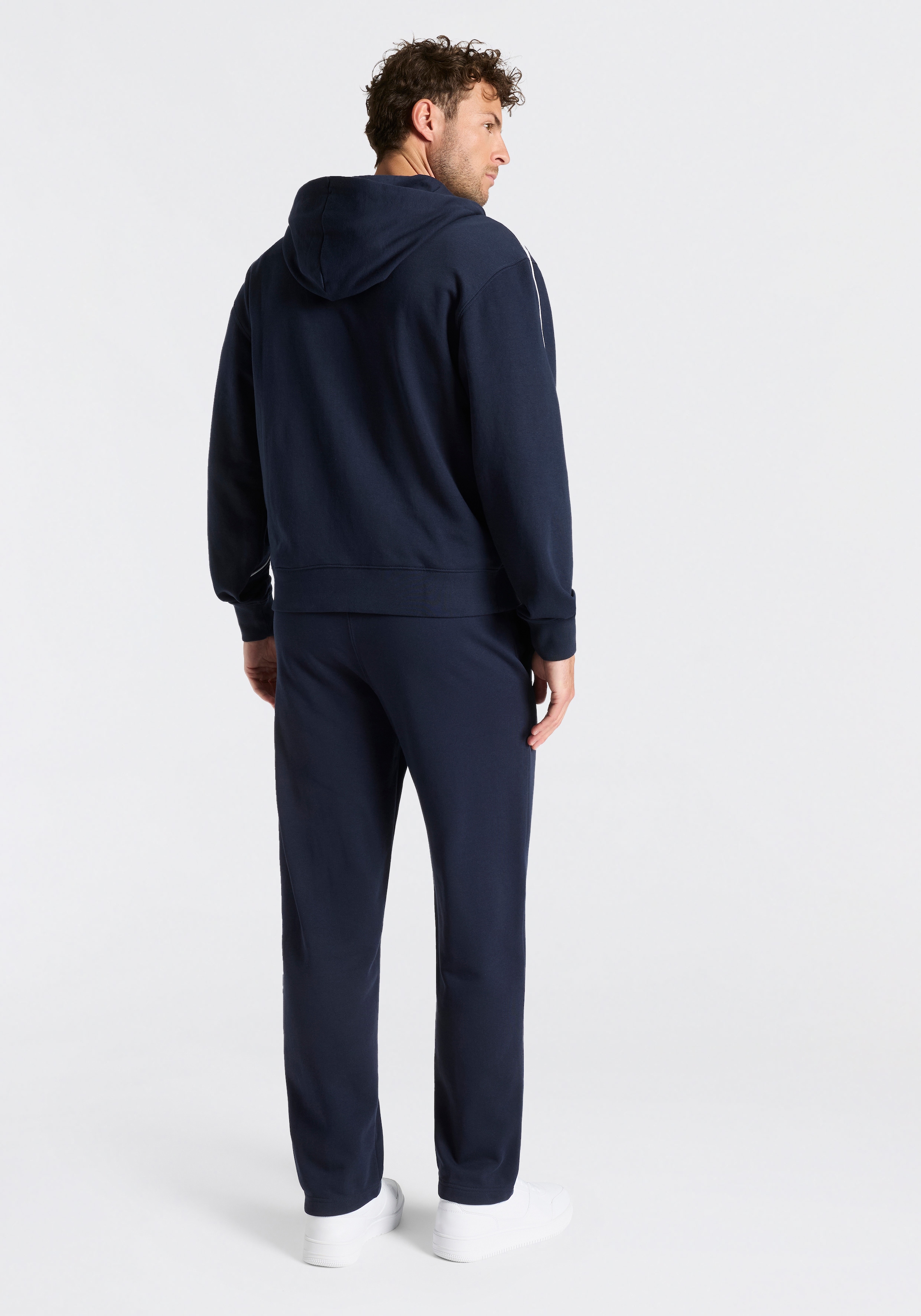 Champion Jogginganzug »Terry Hooded Full Zip Sweatshirt« 2 tlg. mit Kapuze, mit durchgehendem Reissverschluss, sportlicher Stil
