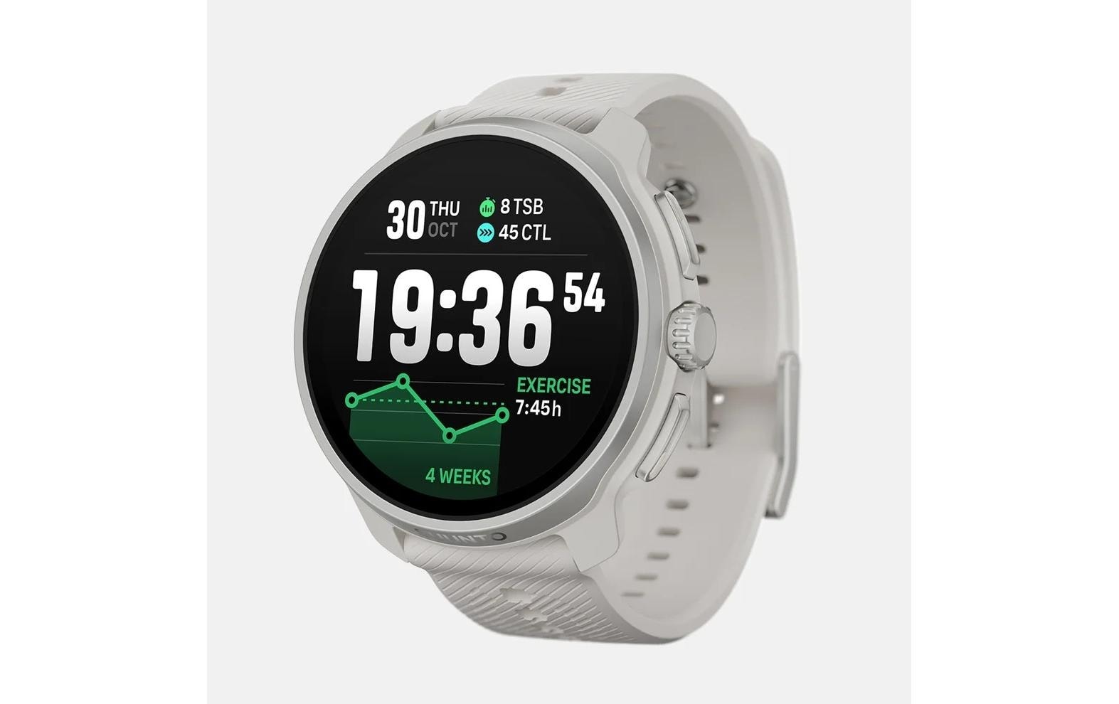 Suunto Montre de fitness »Race 2 1,5 Zoll, Feather Gray«(/ 1,5 ″)